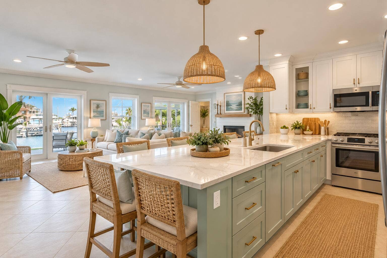 110 Shore Drive, Riviera Beach, FL 33404 Virtually Staged