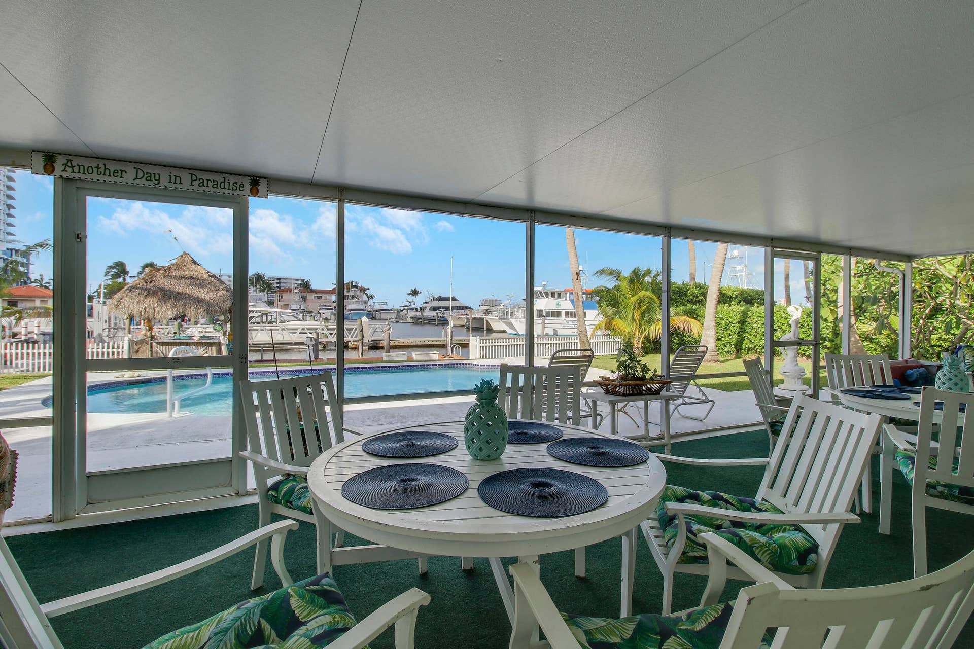 110 Shore Drive, Riviera Beach, FL 33404 Screened Patio