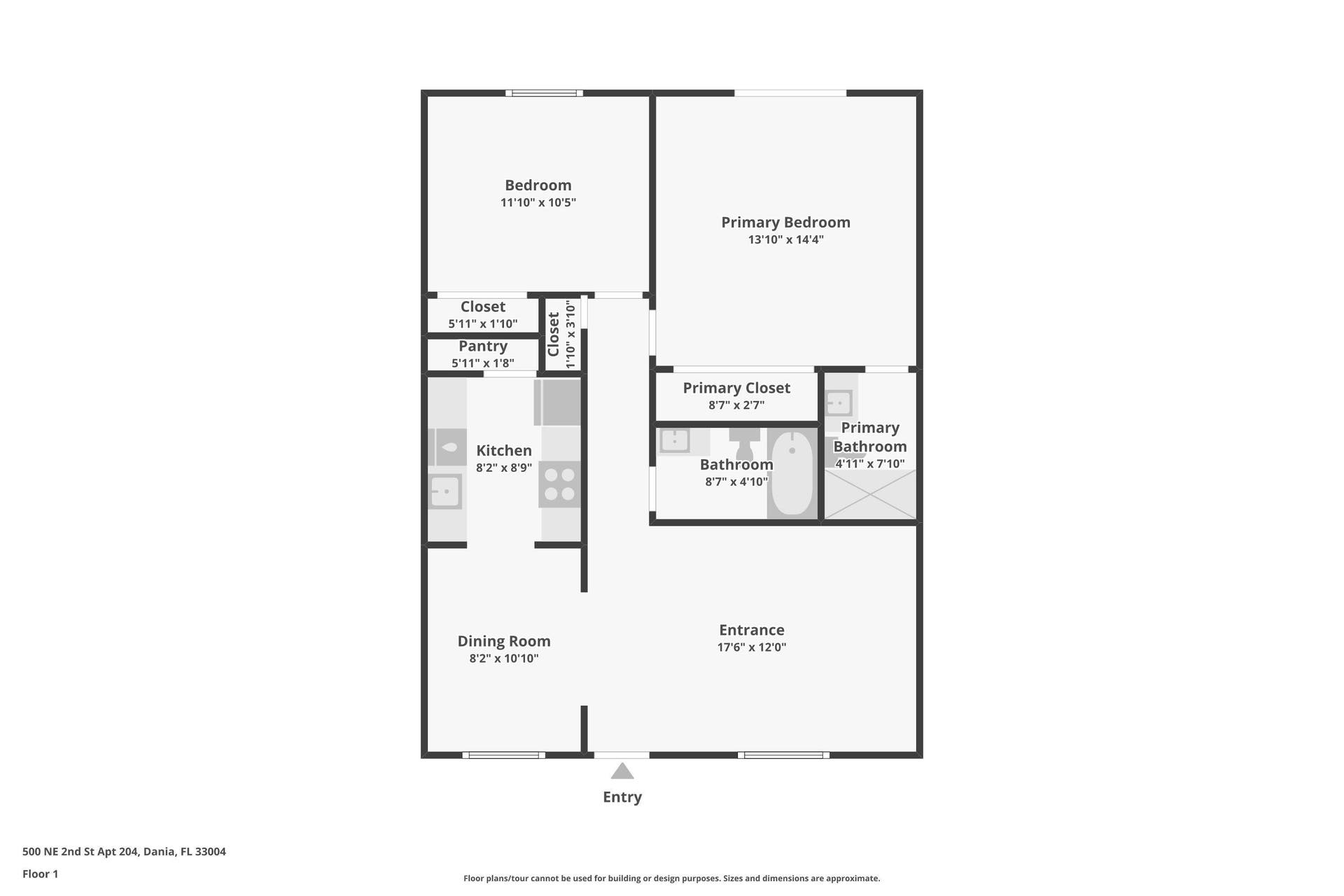 500 NE 2nd Street, #204, Dania Beach, FL 33004 23_Floor-Plan_Original-Floor-Plan