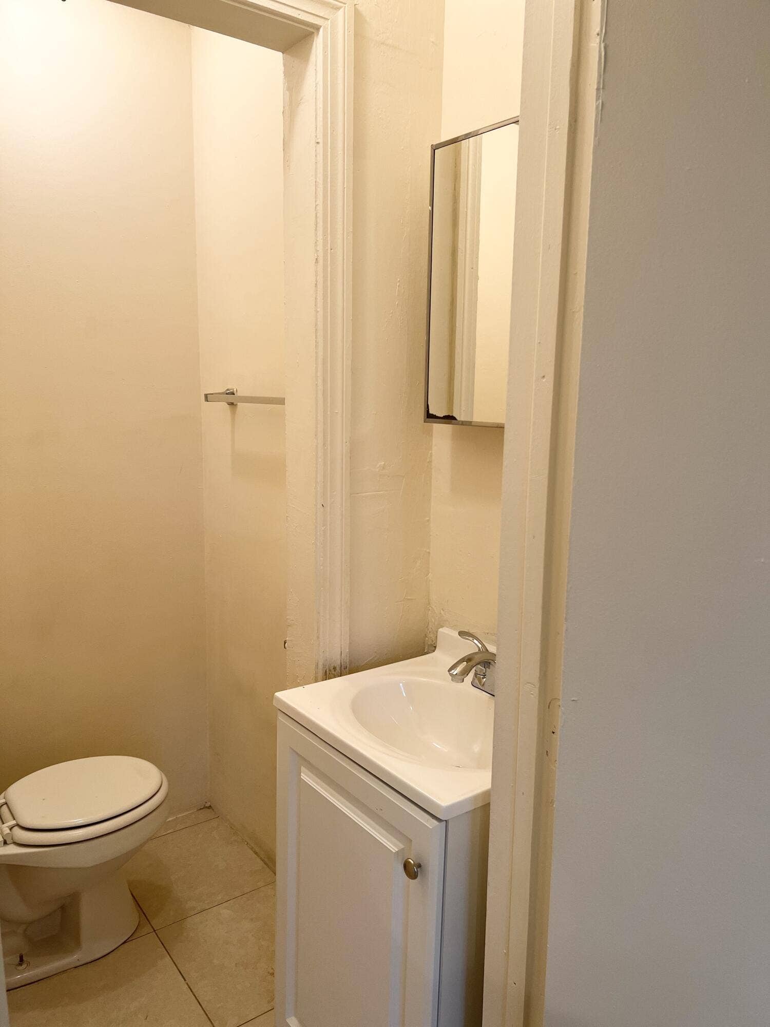 Primary half bath