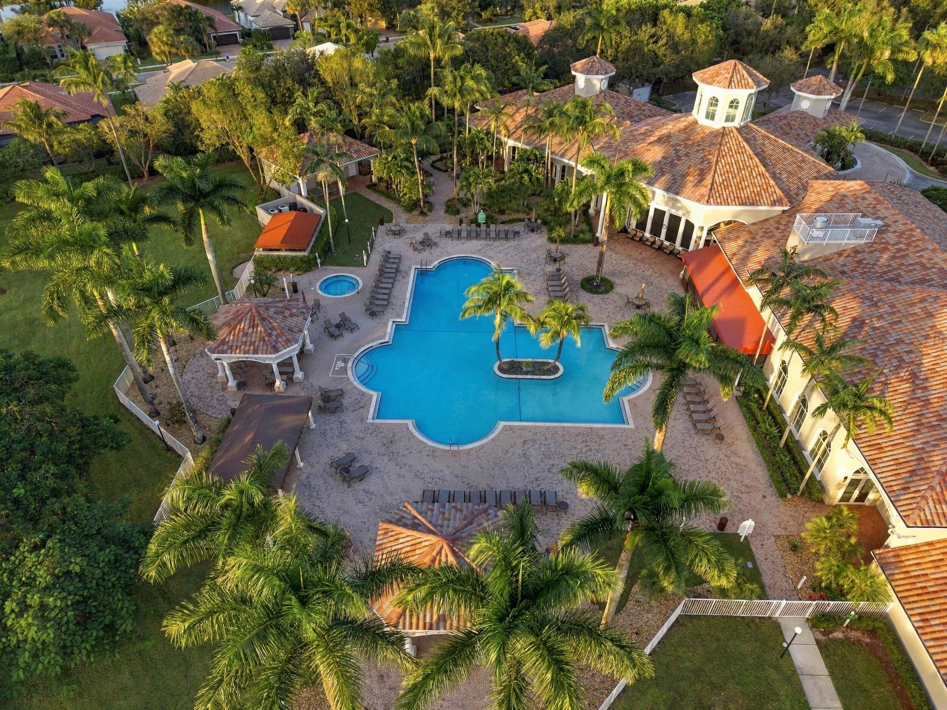 8189 Parini Way, Lake Worth, FL 33467 Aerial community amenities
