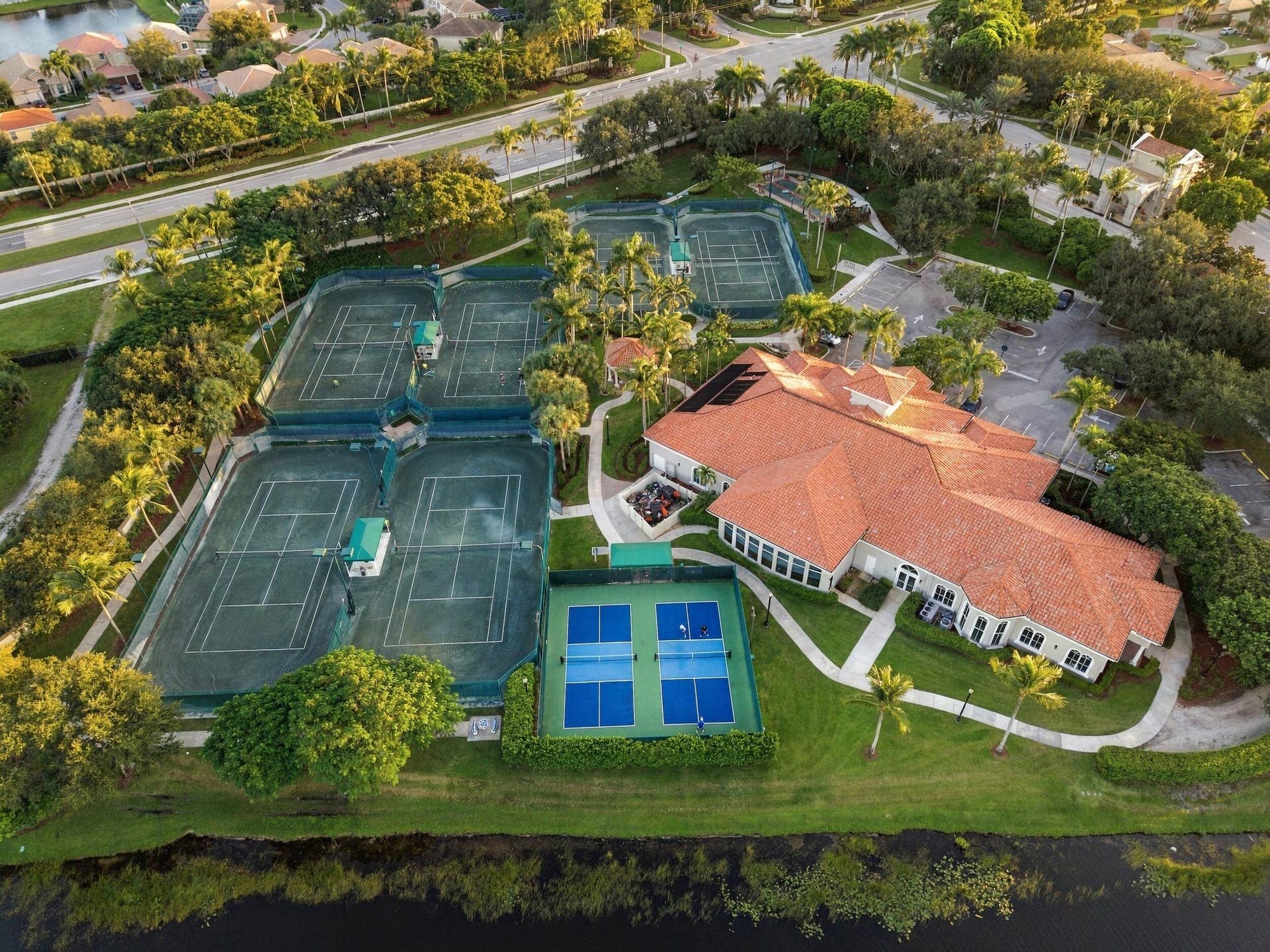8189 Parini Way, Lake Worth, FL 33467 Aerial community amenities