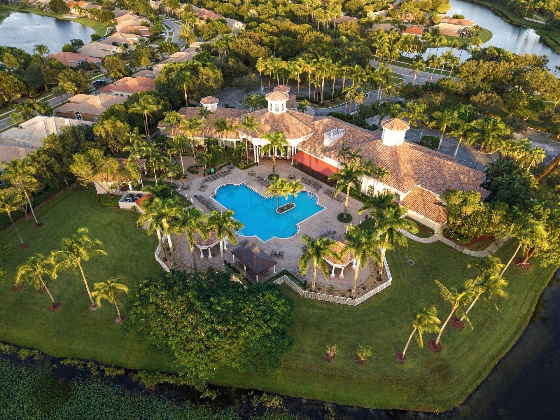 8189 Parini Way, Lake Worth, FL 33467 Aerial community amenities