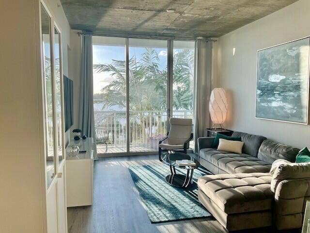 Living Room with views to the west