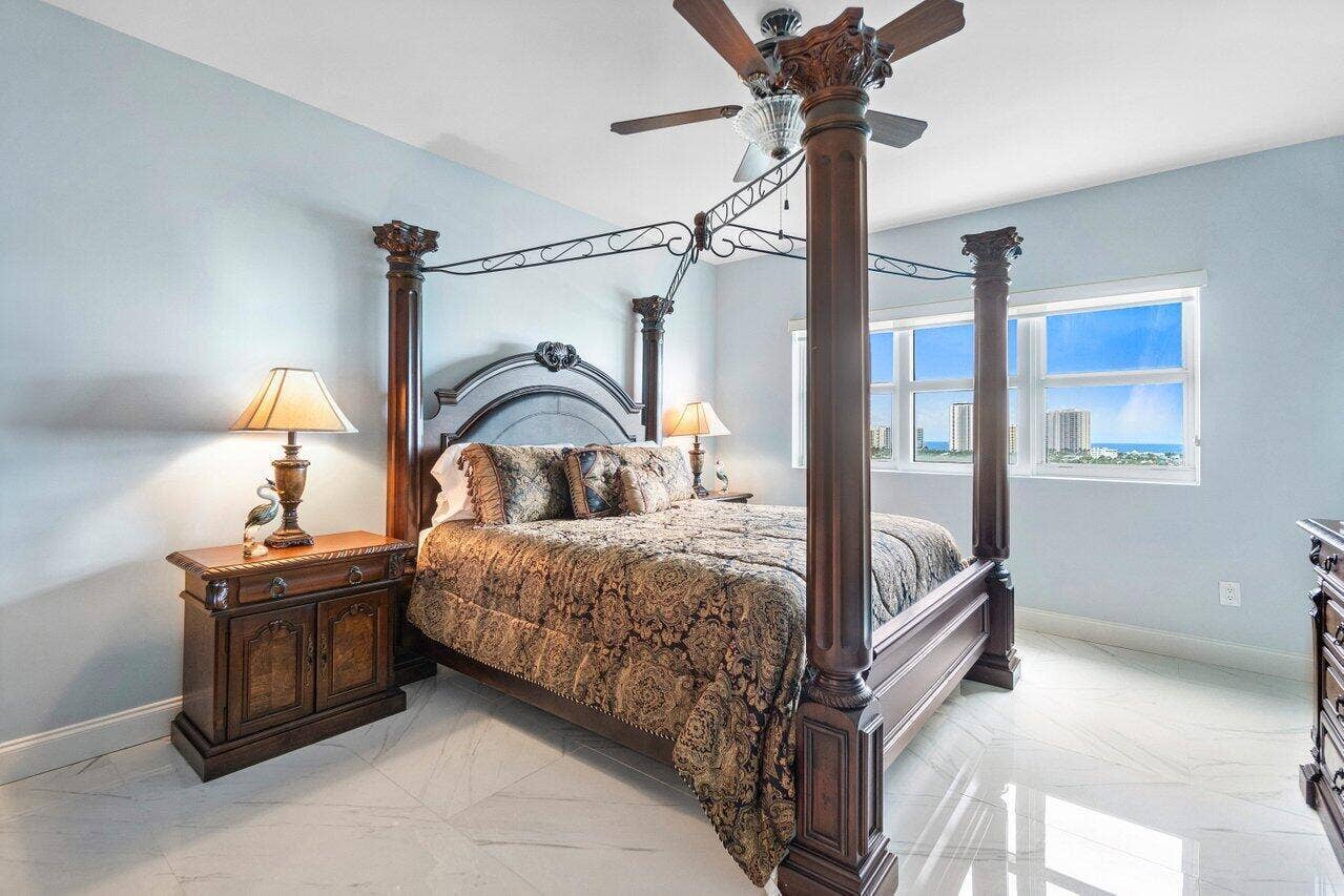 large primary bedroom