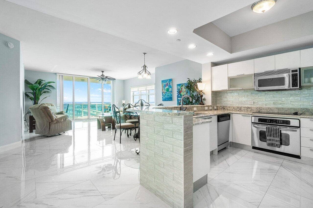 white and bright living areas
