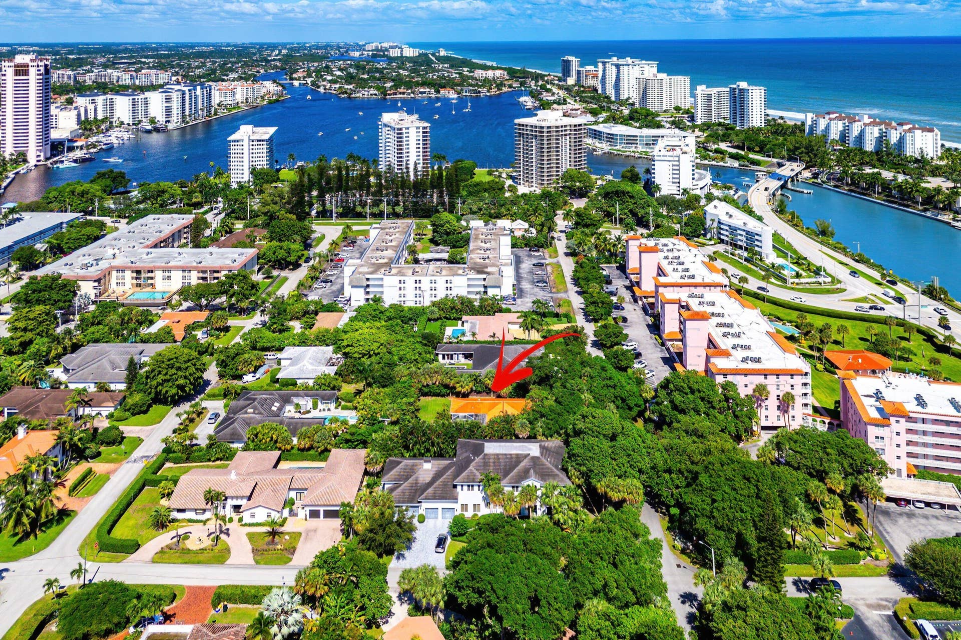 1075 Banyan Road, Boca Raton, FL 33432 View to North