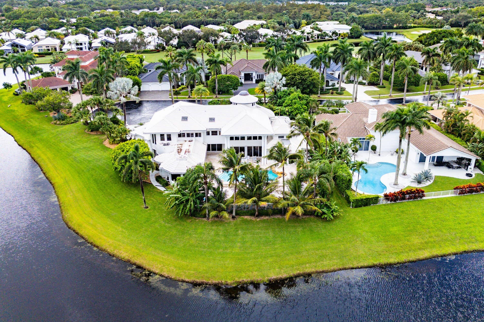 16740 Echo Hollow Circle, Delray Beach, FL 33484 Aerial View