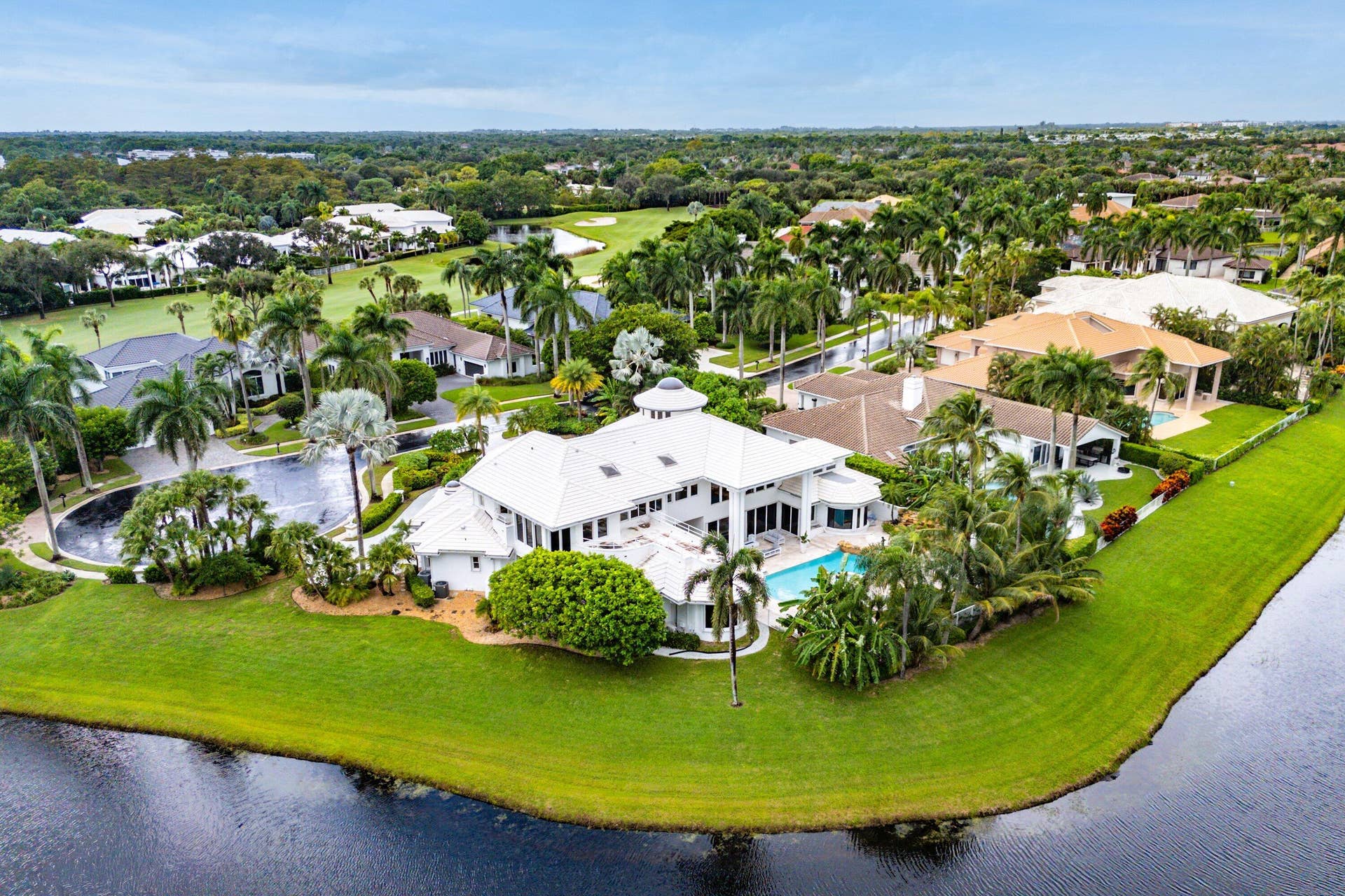 16740 Echo Hollow Circle, Delray Beach, FL 33484 Aerial View