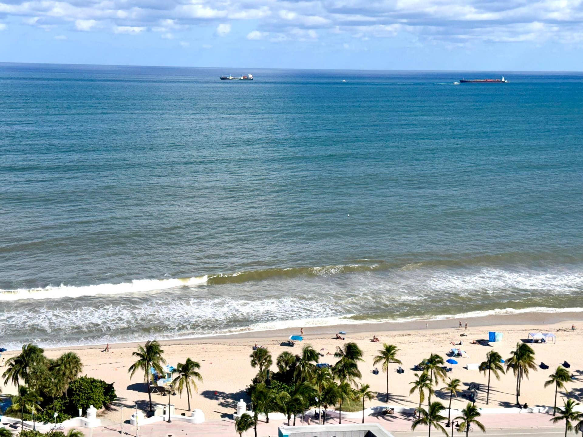 153 N Seabreeze Blvd, #1602, Fort Lauderdale, FL 33304 View from living area balcony