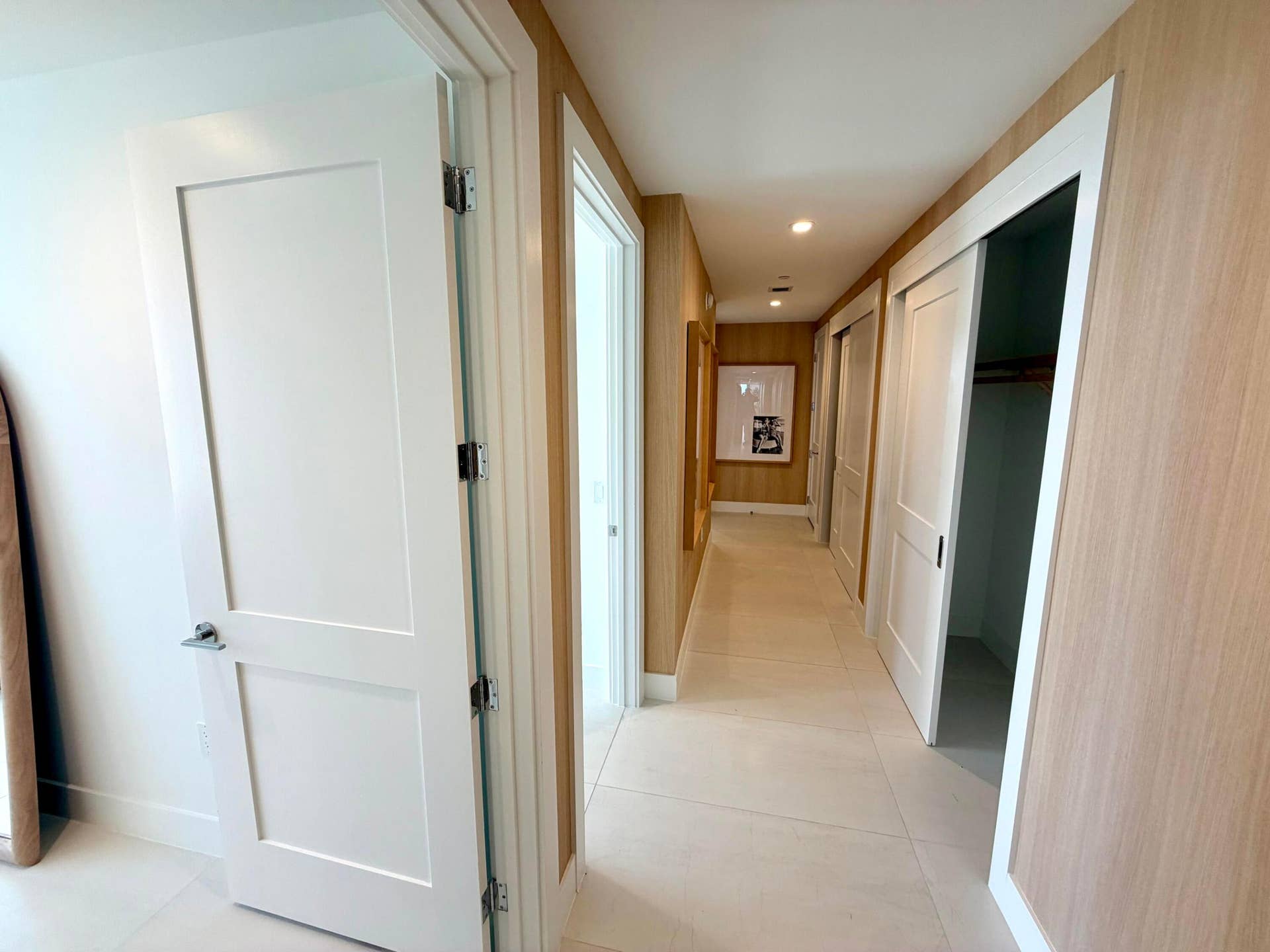 153 N Seabreeze Blvd, #1602, Fort Lauderdale, FL 33304 Hallway with extra storage closets