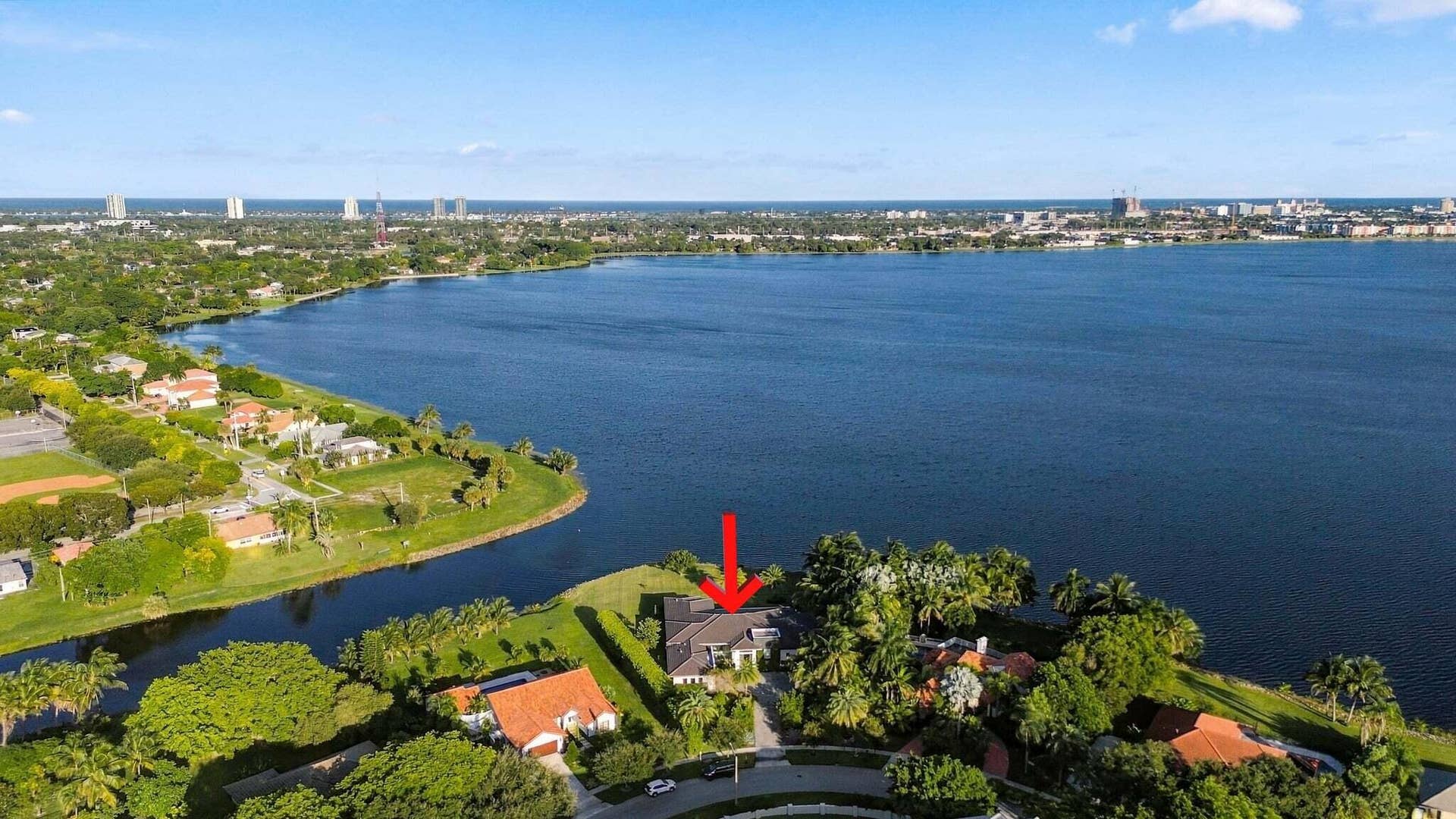 3500 EMBASSY Drive, West Palm Beach, FL 33401 Aerial