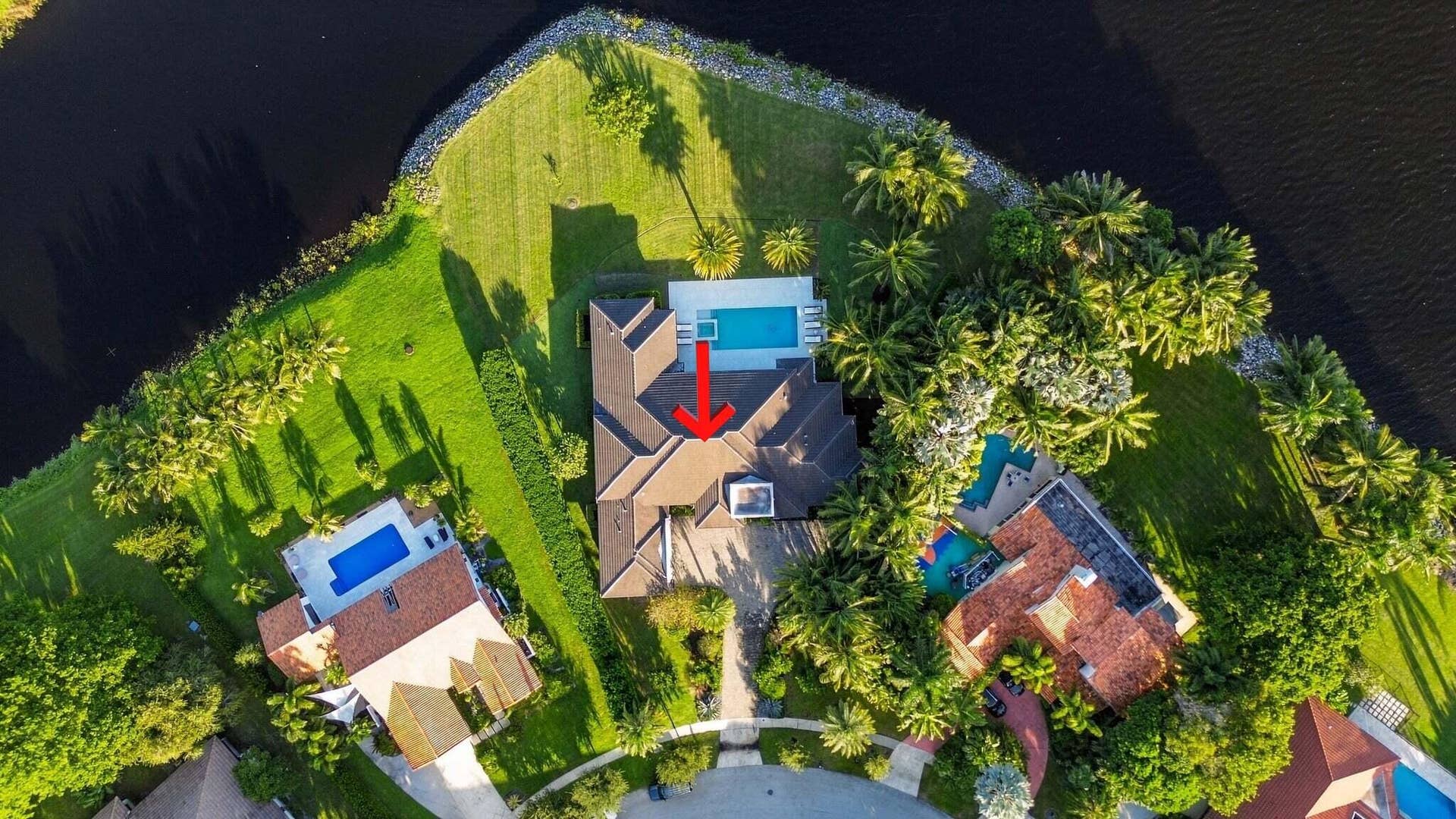 3500 EMBASSY Drive, West Palm Beach, FL 33401 Aerial