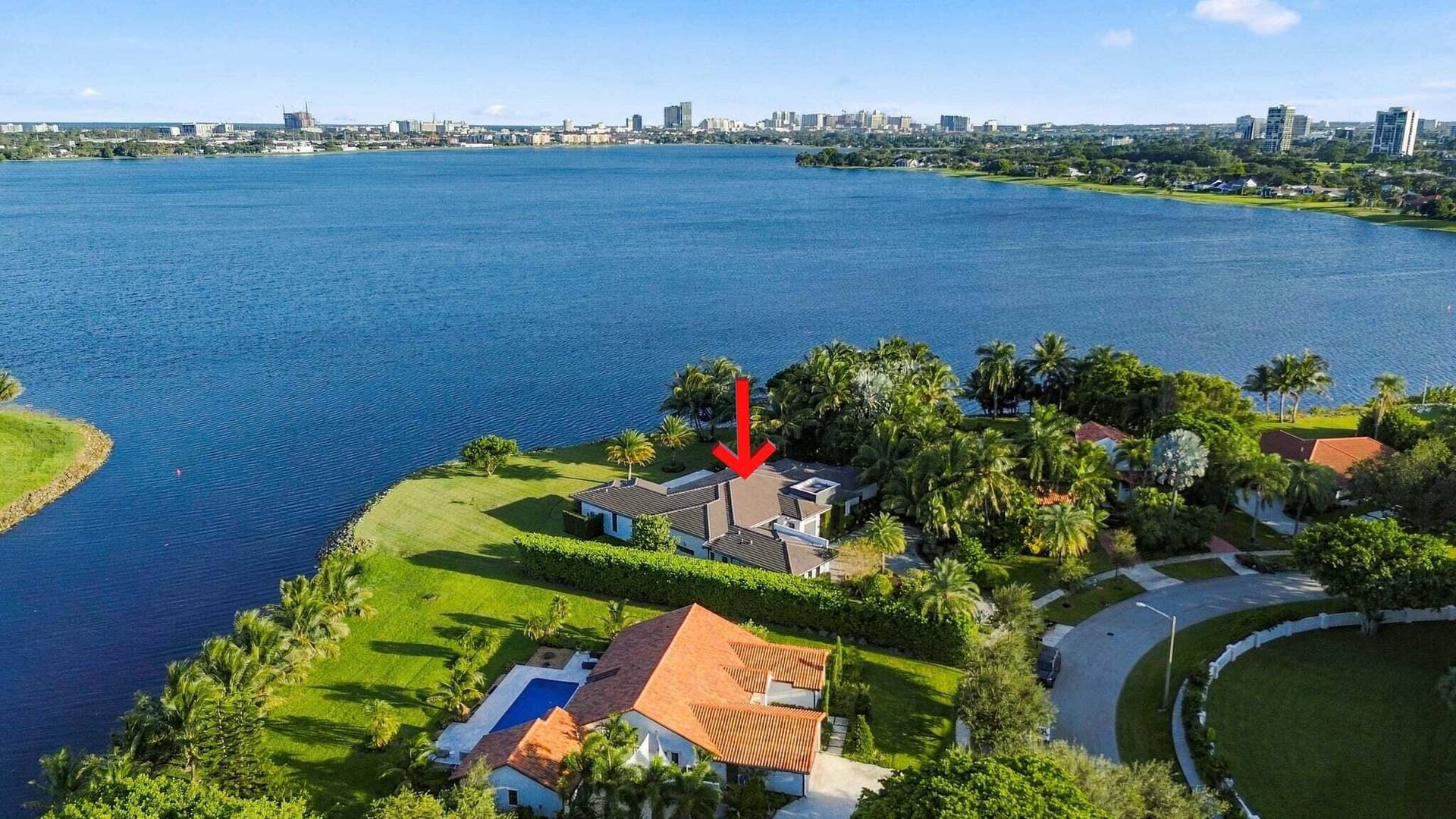3500 EMBASSY Drive, West Palm Beach, FL 33401 Aerial