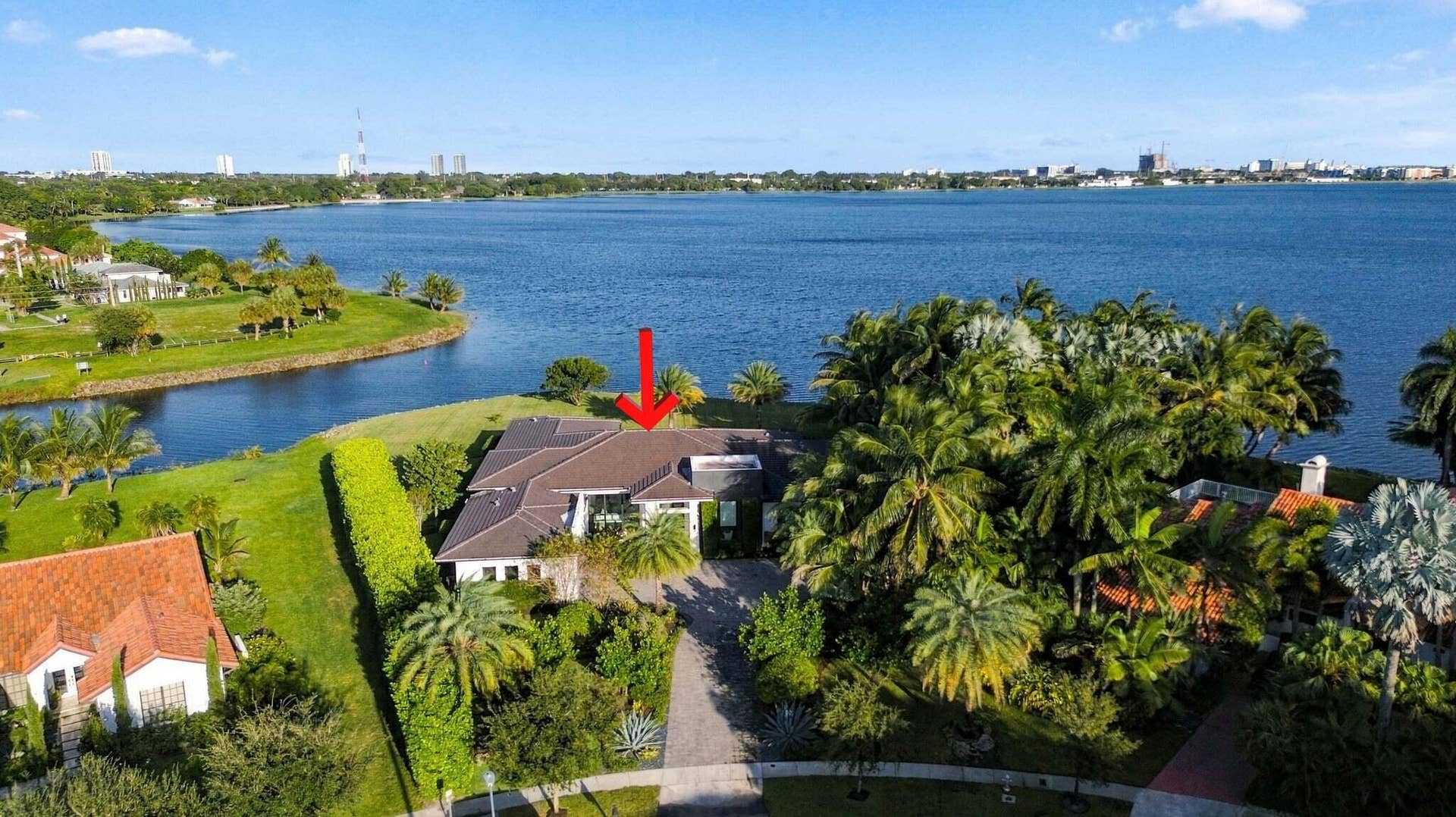 3500 EMBASSY Drive, West Palm Beach, FL 33401 Aerial