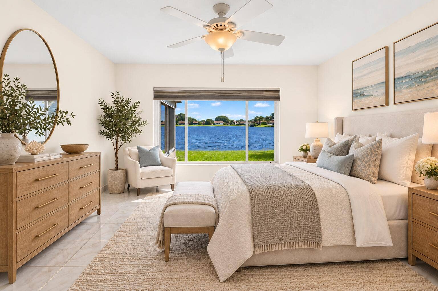 5537 Mirror Lakes Boulevard, Boynton Beach, FL 33472 This room has been virtually staged.