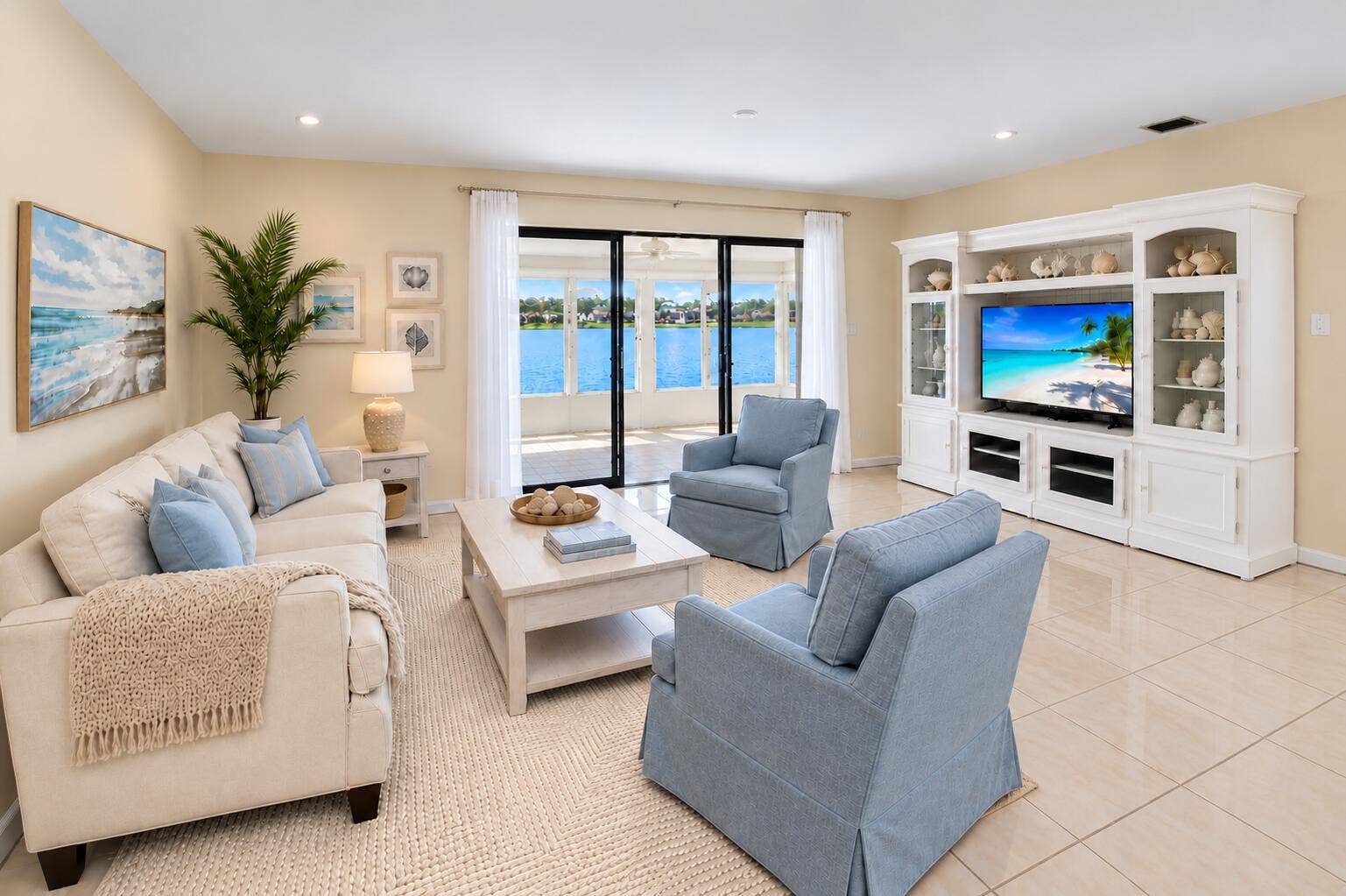 5537 Mirror Lakes Boulevard, Boynton Beach, FL 33472 This room has been virtually staged.