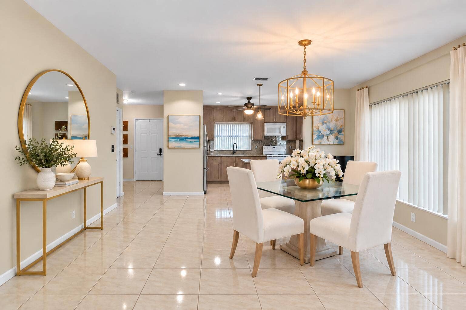 5537 Mirror Lakes Boulevard, Boynton Beach, FL 33472 This room has been virtually staged.