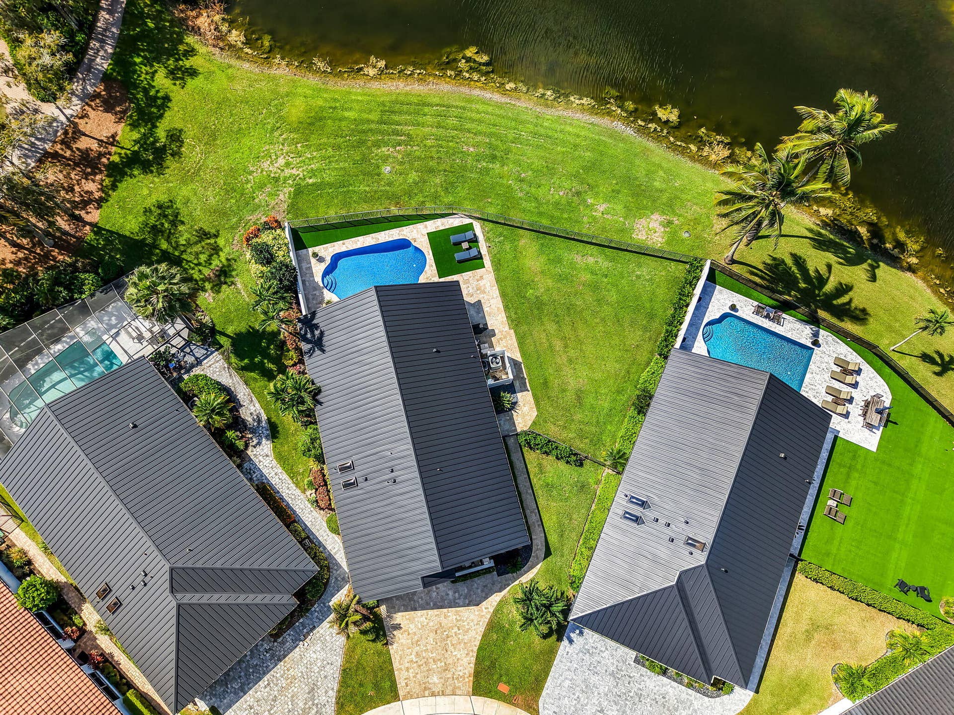 21464 Bridgeview Drive, Boca Raton, FL 33428 Aerial View