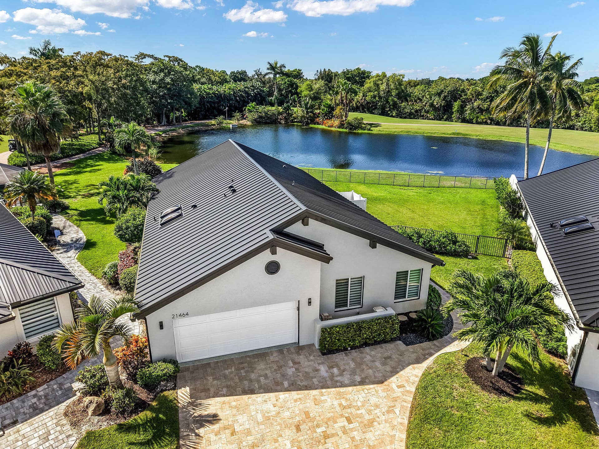 21464 Bridgeview Drive, Boca Raton, FL 33428 Front Aerial View