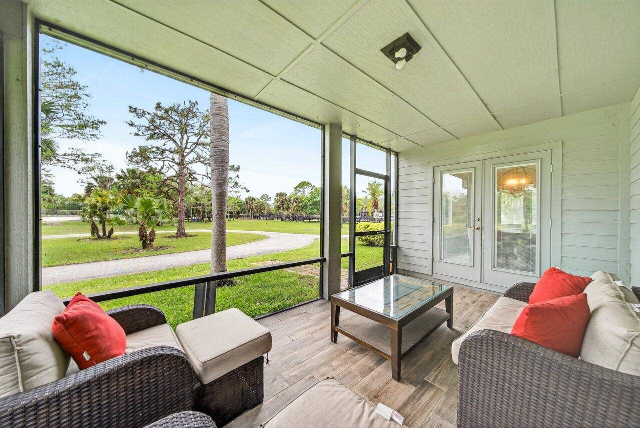 2741 Buck Ridge Trail, Loxahatchee, Loxahatchee, FL 33470 Screened Patio