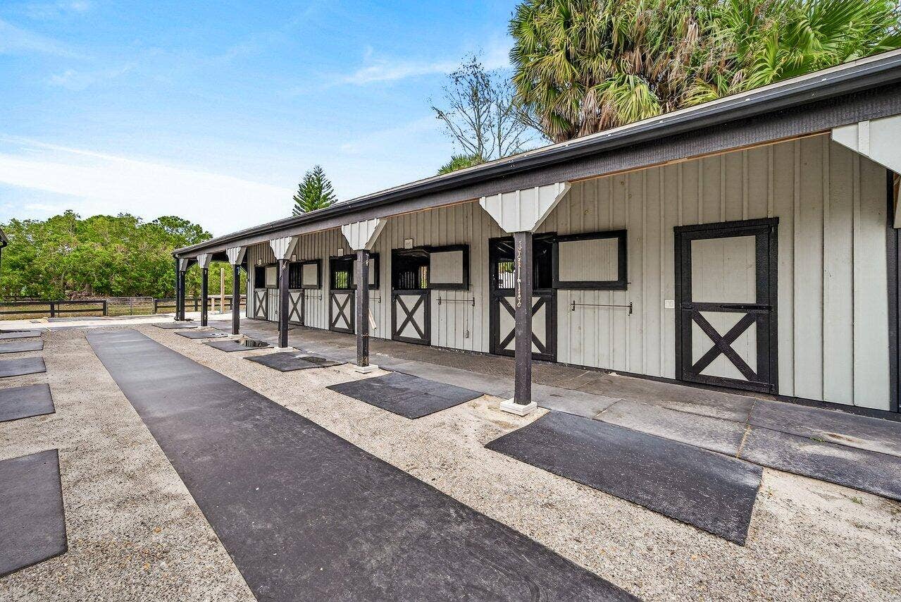 2741 Buck Ridge Trail, Loxahatchee, Loxahatchee, FL 33470 Shed Row Barn