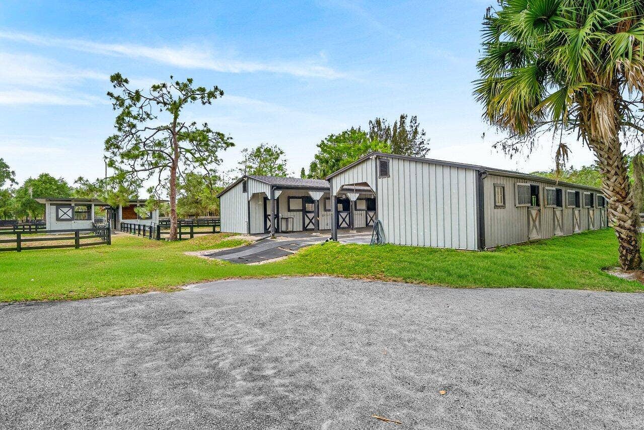 2741 Buck Ridge Trail, Loxahatchee, Loxahatchee, FL 33470 2 Shed Row Barns T