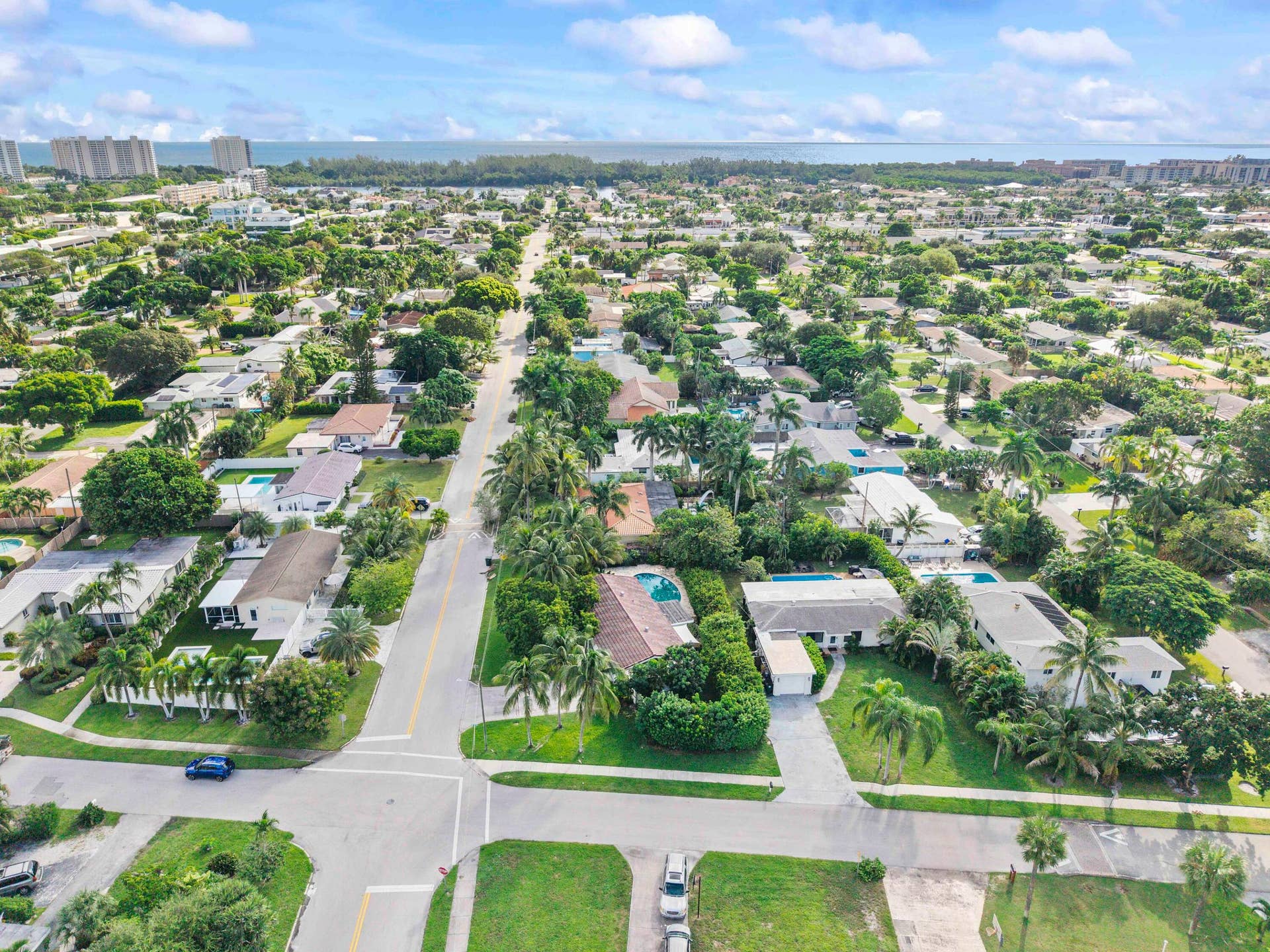 410 NE 36th Street, Boca Raton, FL 33431 Aerial view