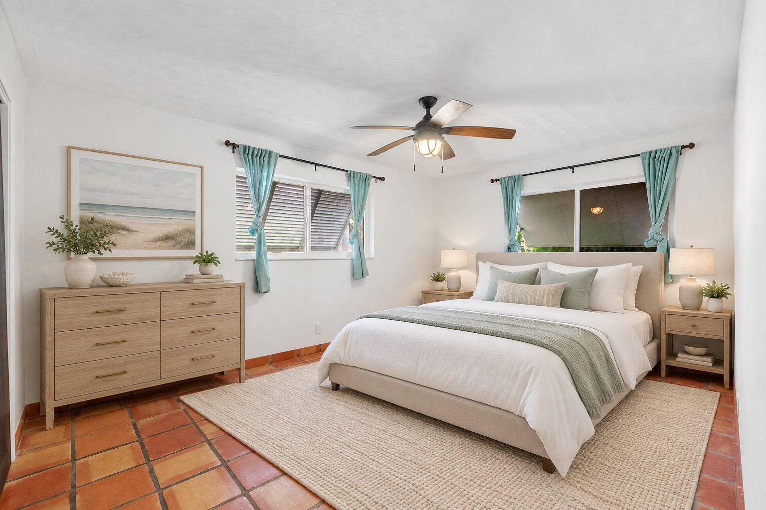 410 NE 36th Street, Boca Raton, FL 33431 Virtually staged primary bedroom