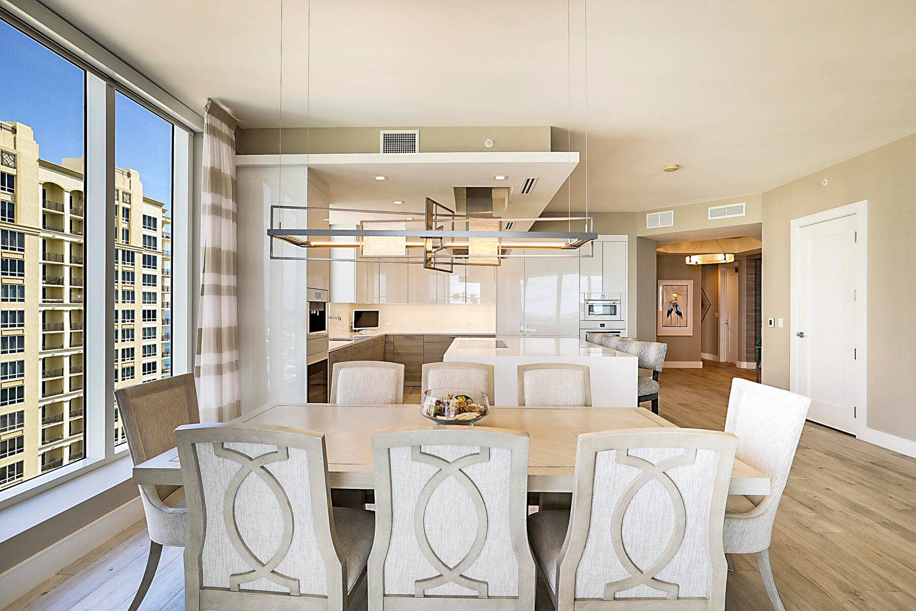 DINING ROOM AND KITCHEN