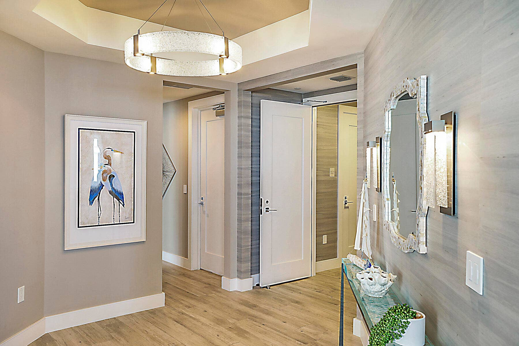 FOYER PRIVACY DOORS
