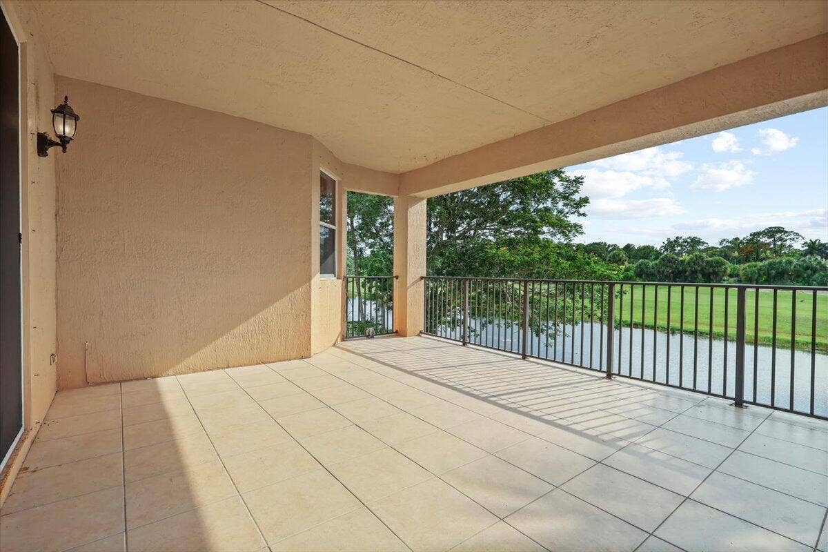 1831 Waldorf Drive E, Royal Palm Beach, FL 33411 TERRACE FROM MAIN MASTER SUITE ON SECOND FLOOR