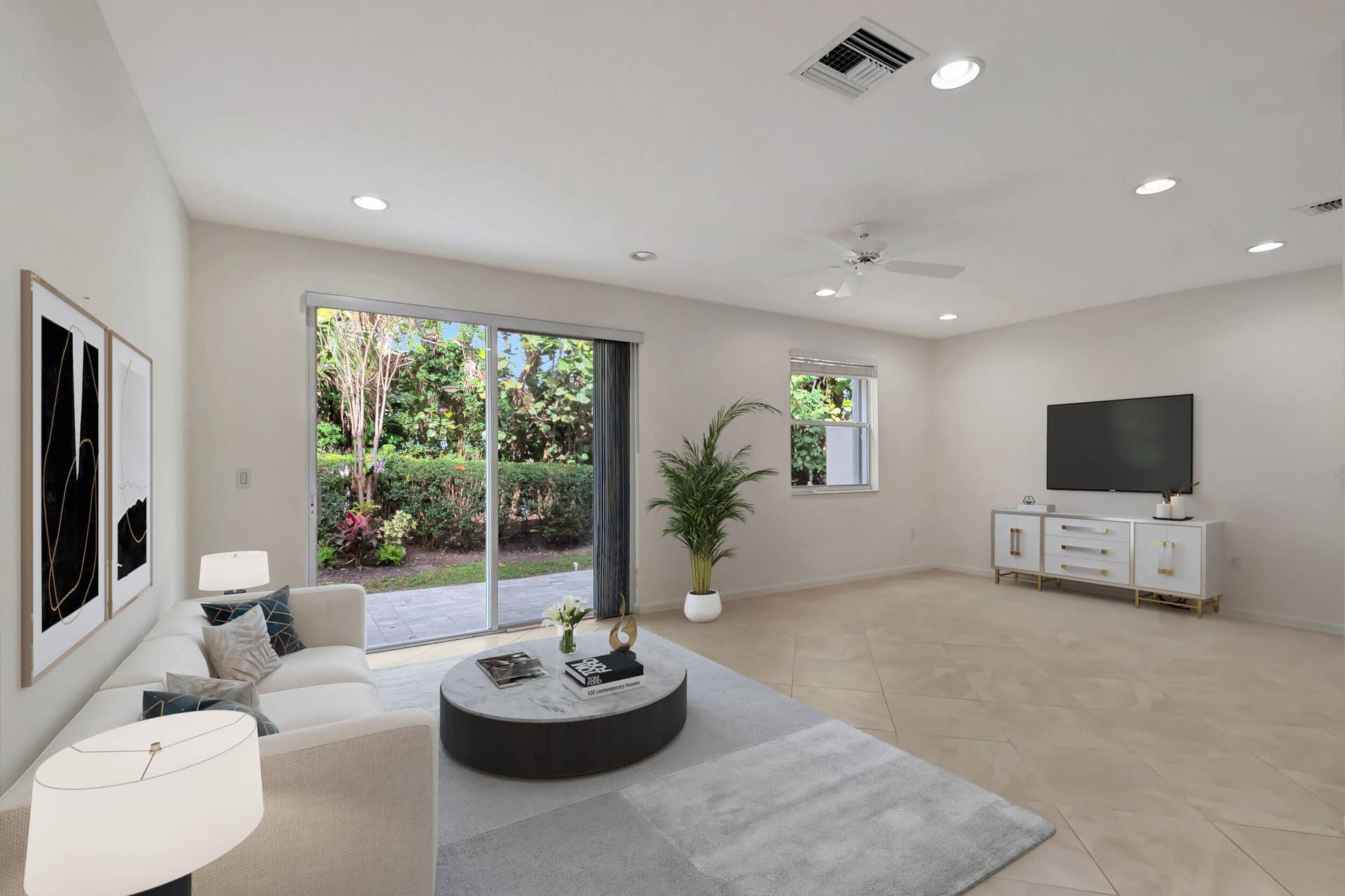 16169 Poppy Seed Circle, Delray Beach, FL 33484 Staged family room