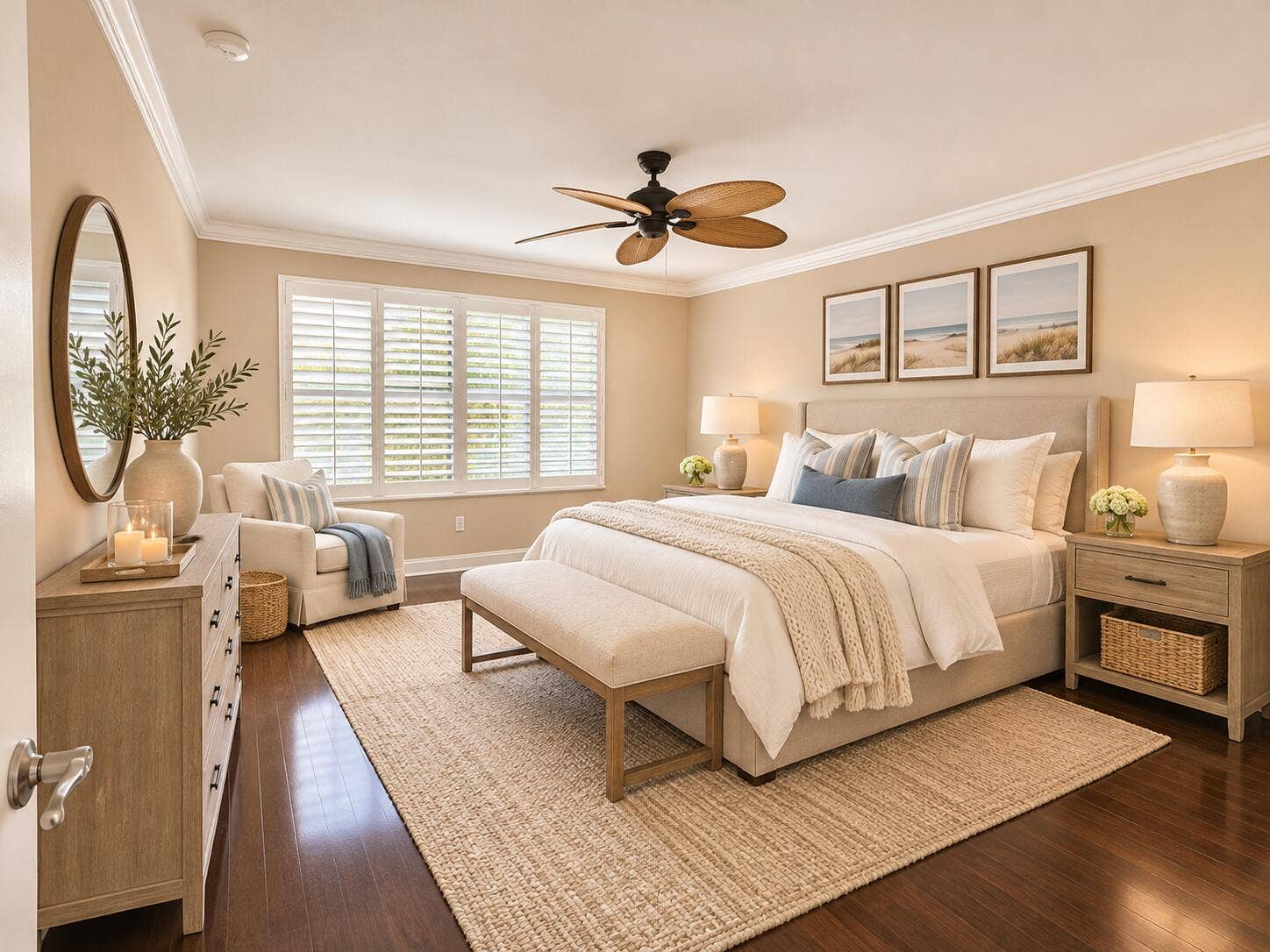 11215 SW Pembroke Drive, Port St Lucie, FL 34987 Primary Bedroom Staged