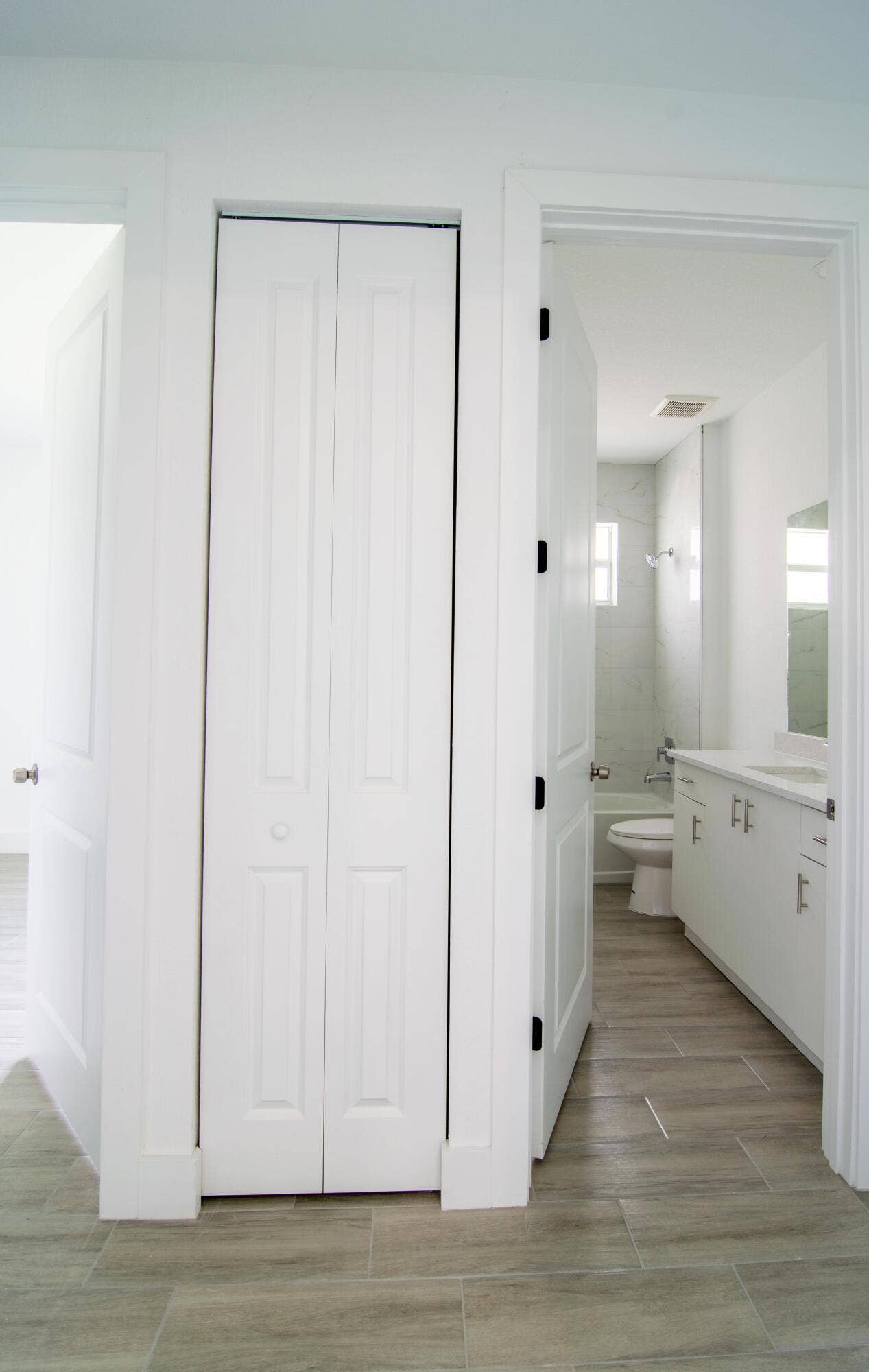 Hallway & Bathroom Entrance