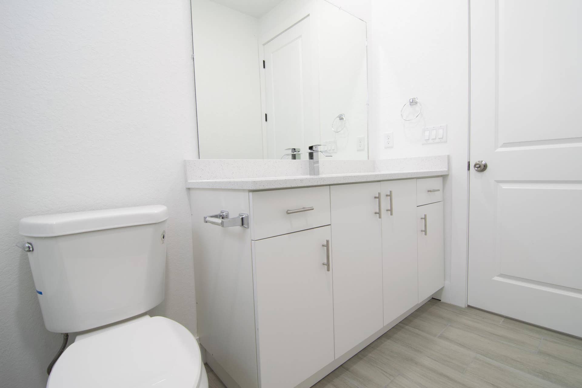 Bathroom Vanity & Toilet