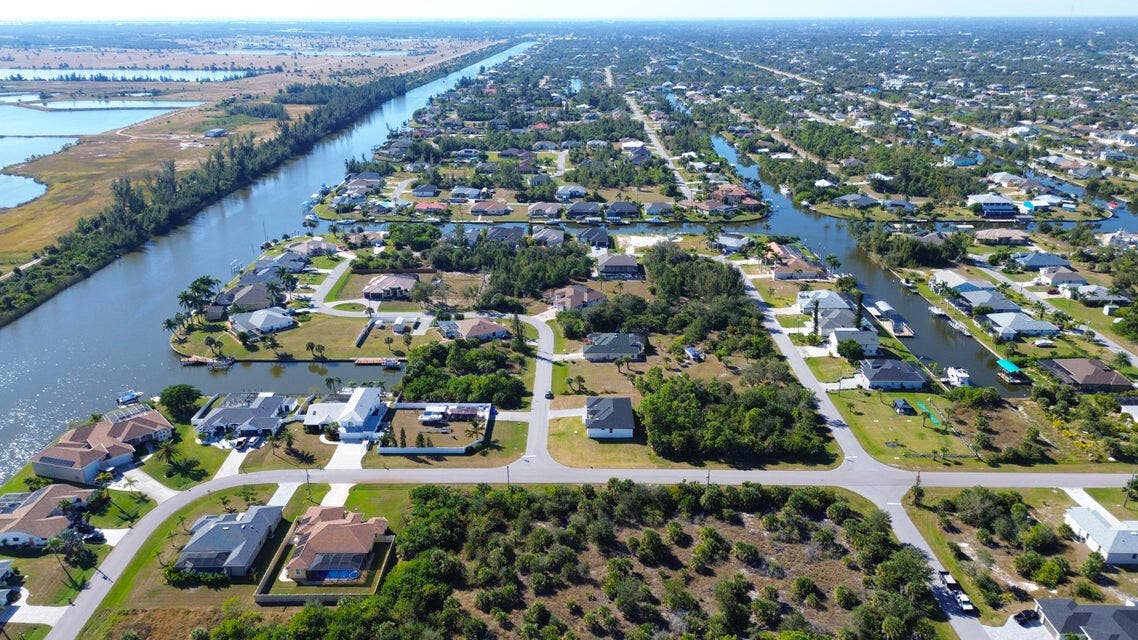 Aerial View of the Neighborhood
