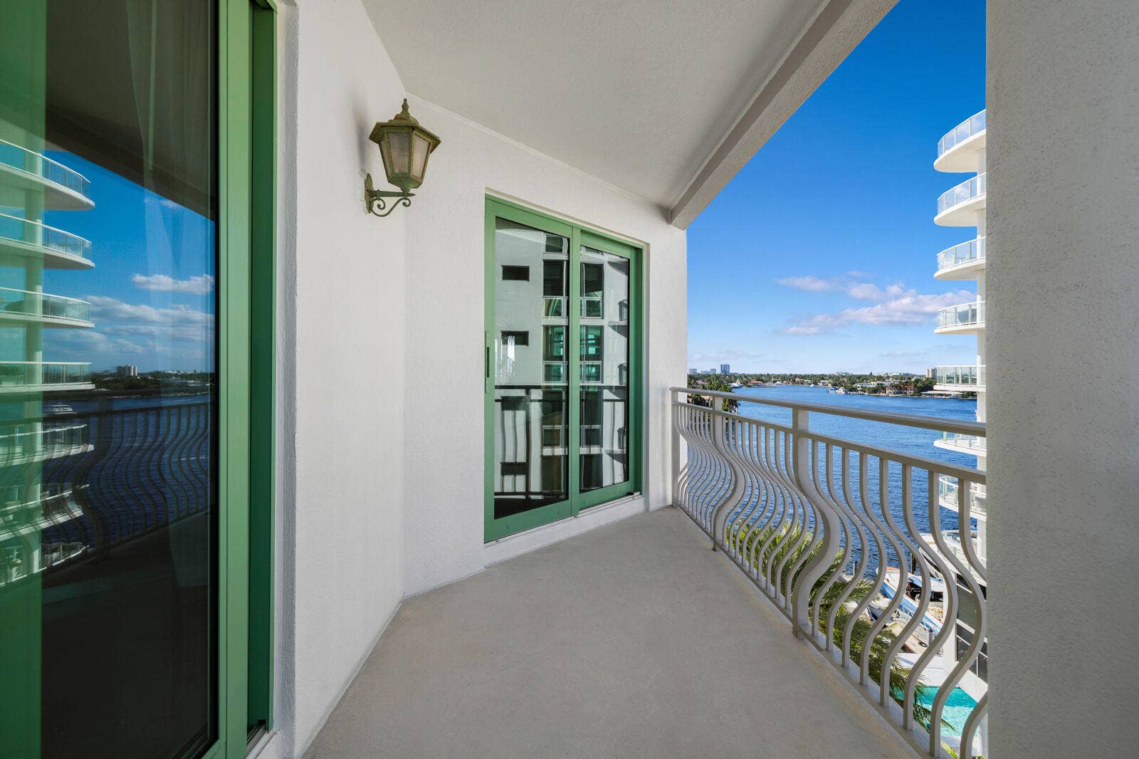 301 N Birch Road, #7N, Fort Lauderdale, FL 33304 Balcony 2