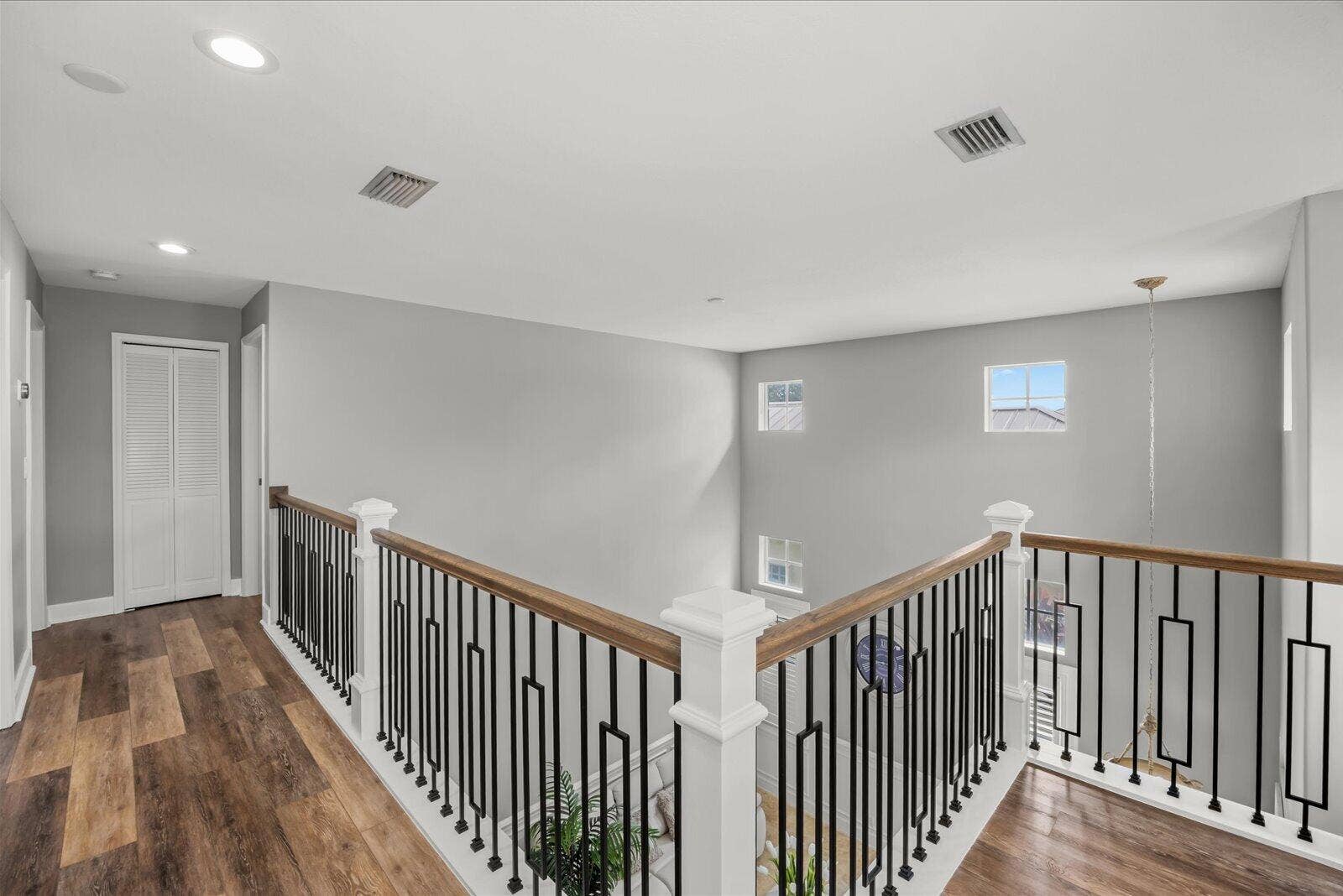 Upstairs
