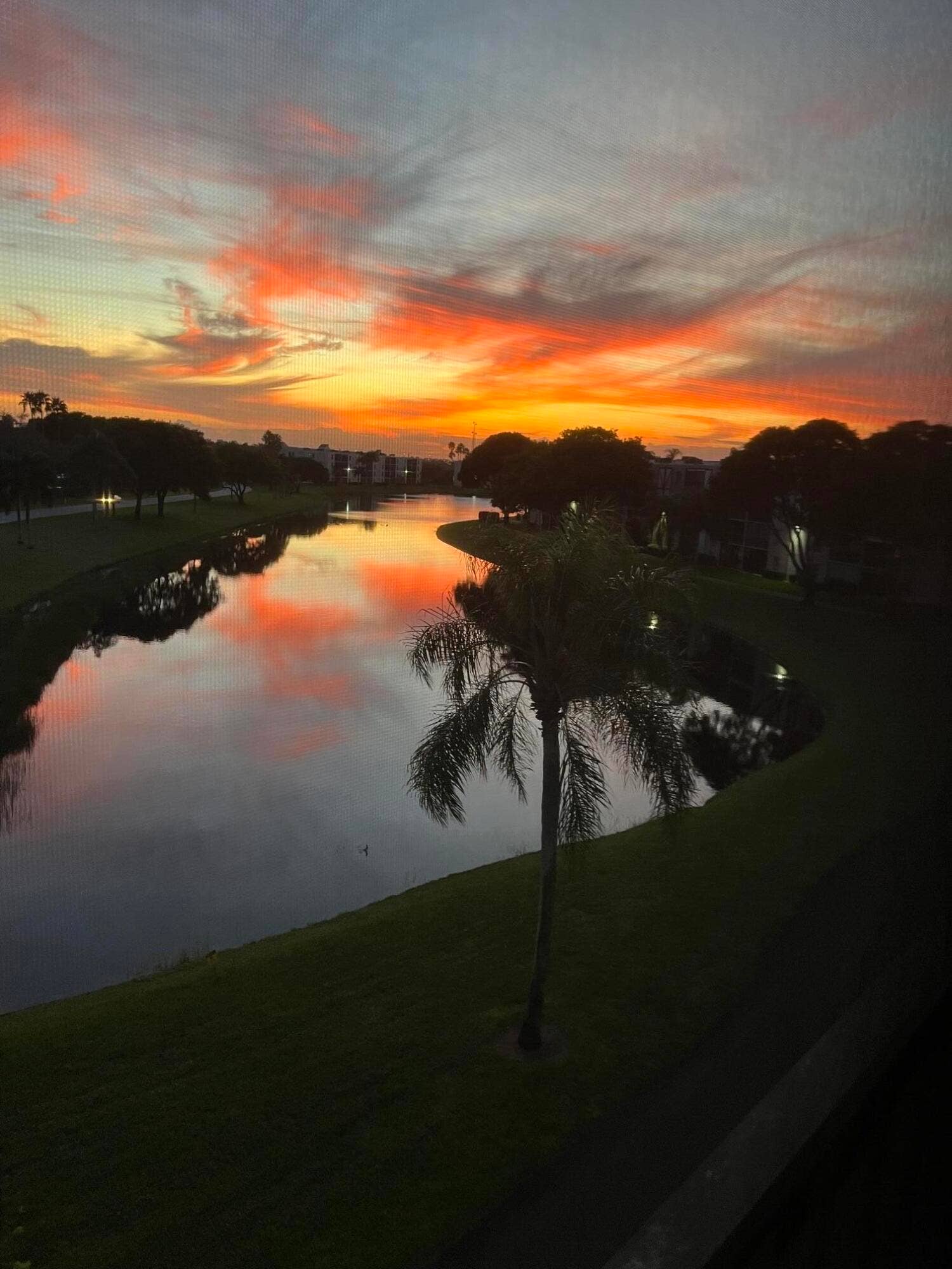 Stunning sunset