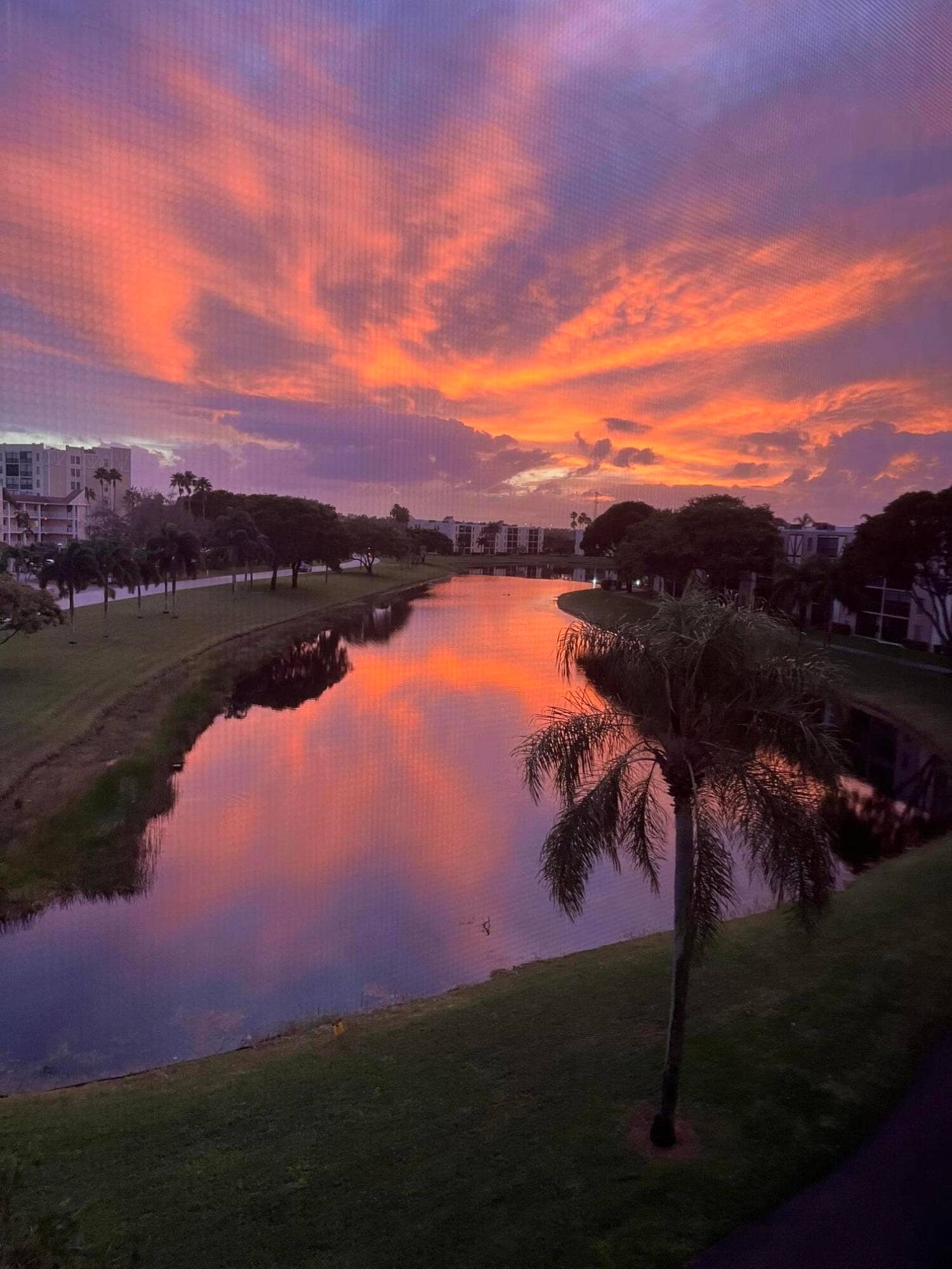 Spectacular sunset