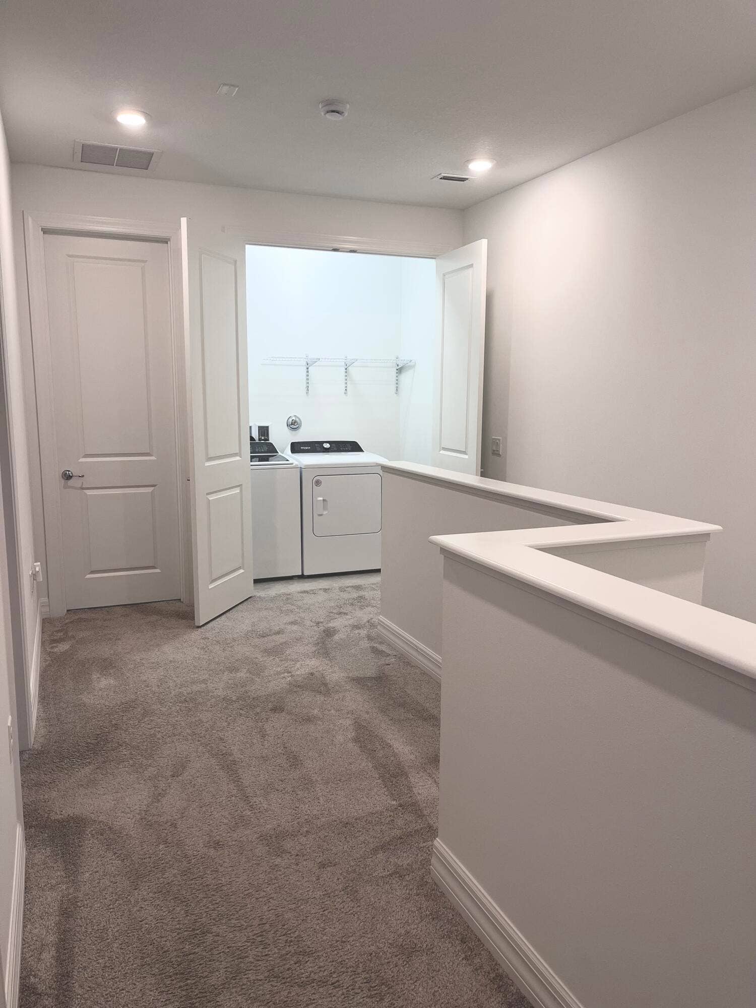 Upstairs Laundry View