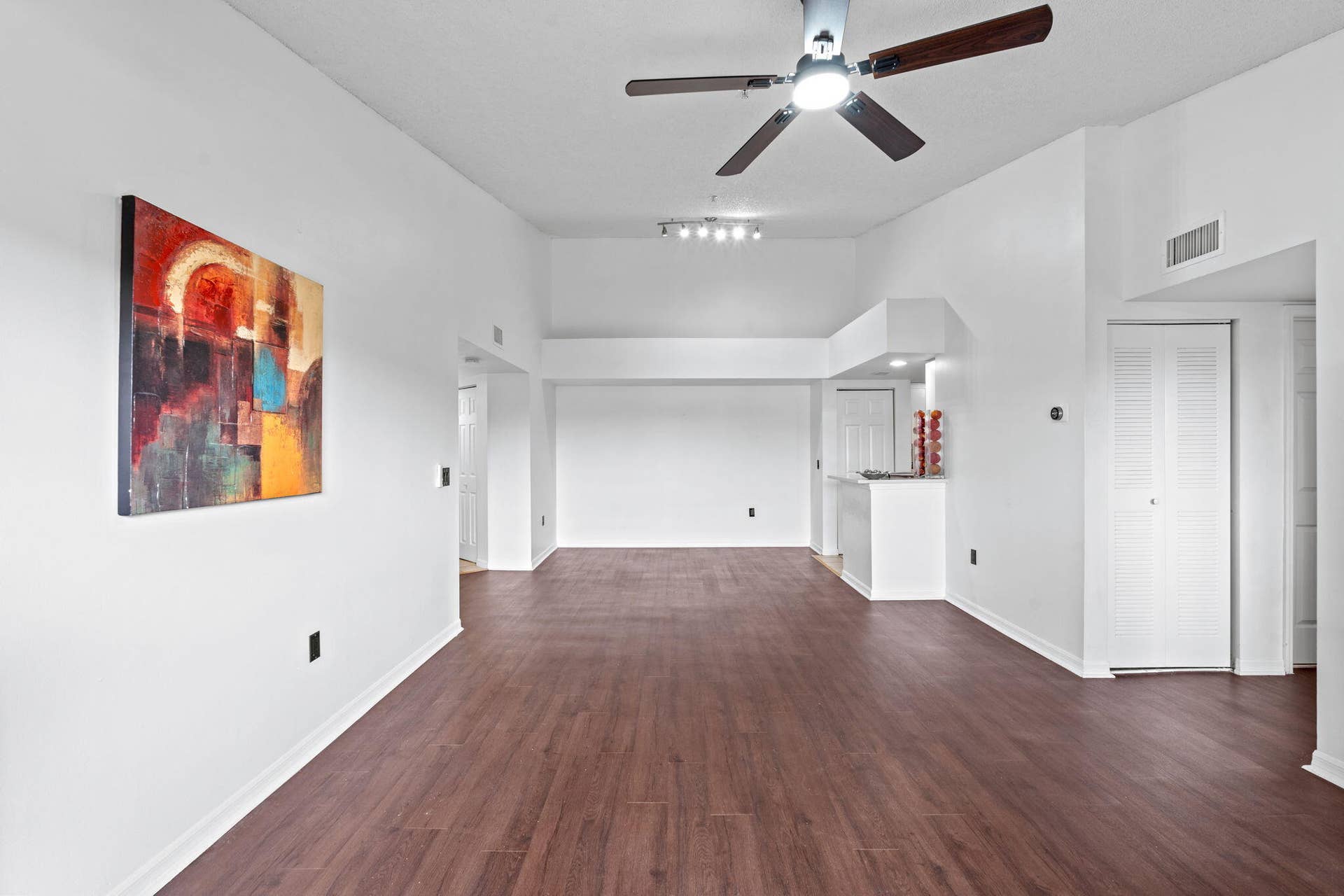 Living room entry -