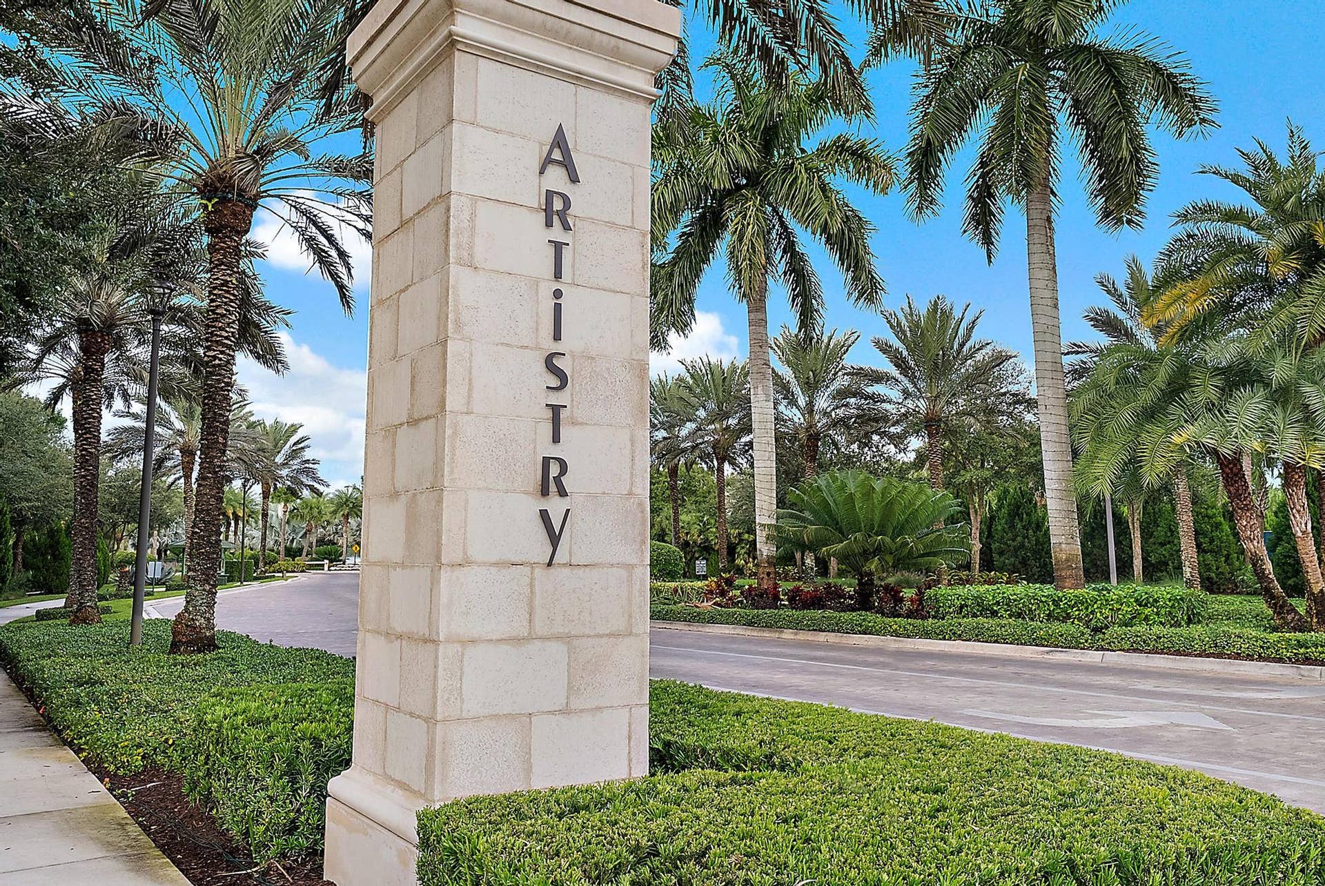 13271 Artisan Circle, Palm Beach Gardens, FL 33418 Community Entrance