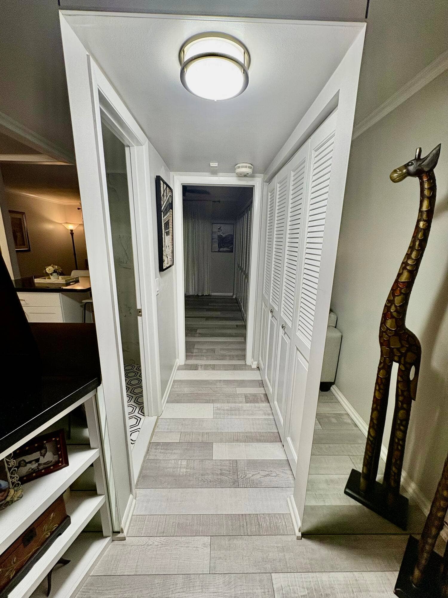 Hall to Bedroom