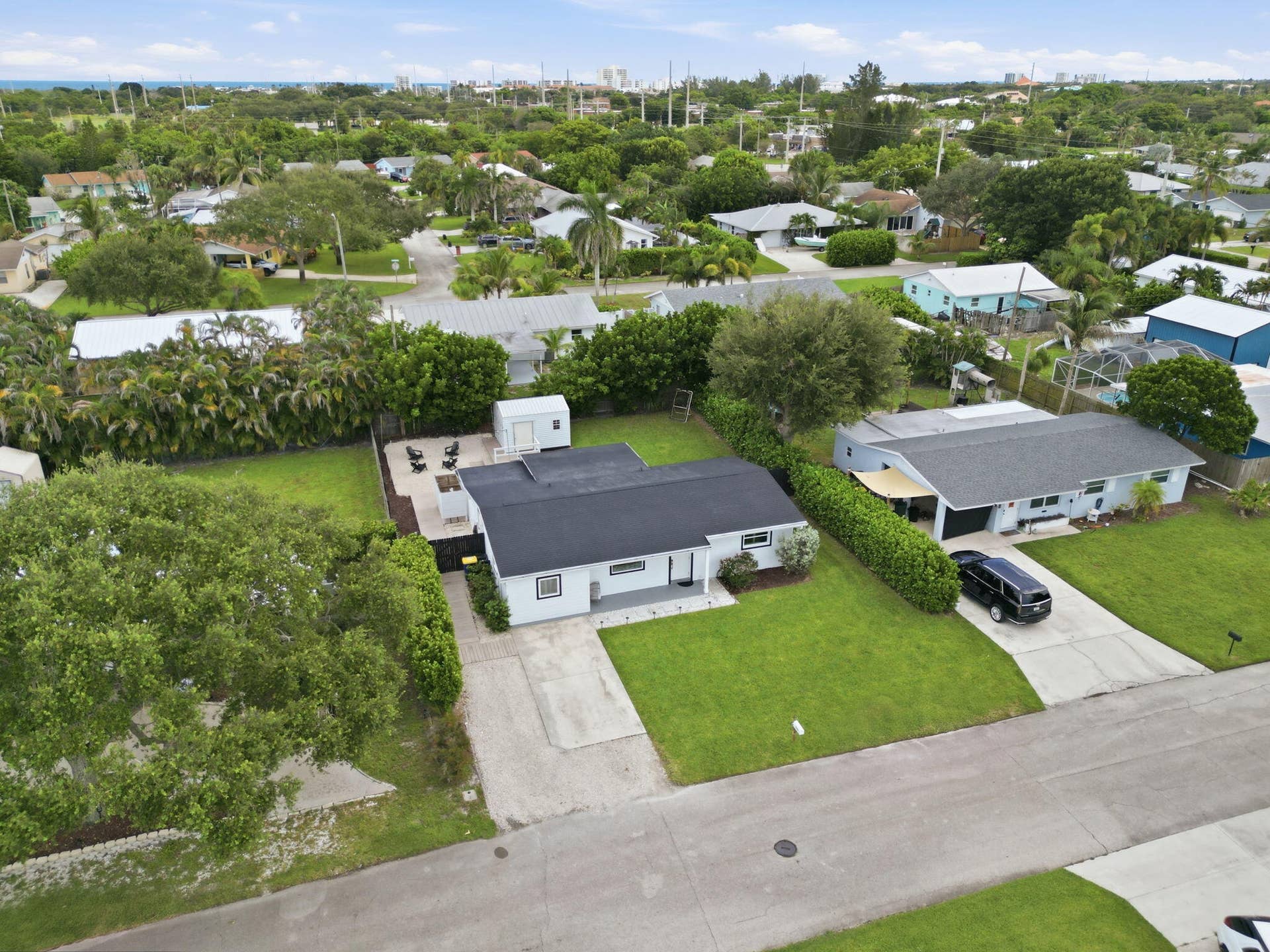19145 SE Mayo Drive, Jupiter, FL 33469 Property Aerial