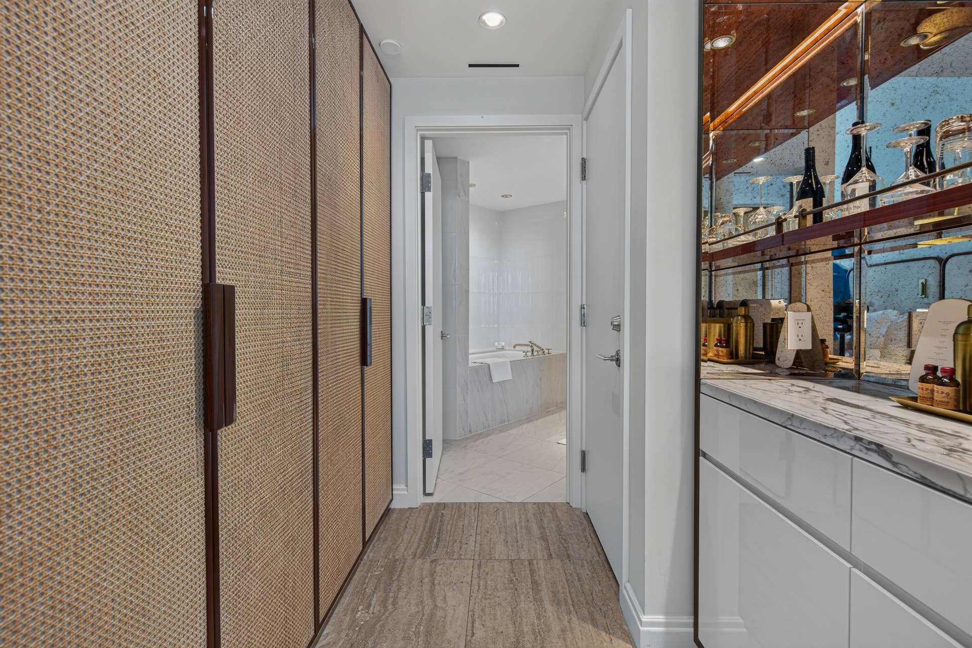 King Oceanview Connected Lock-Off Hotel Style Suite w/ WET BAR