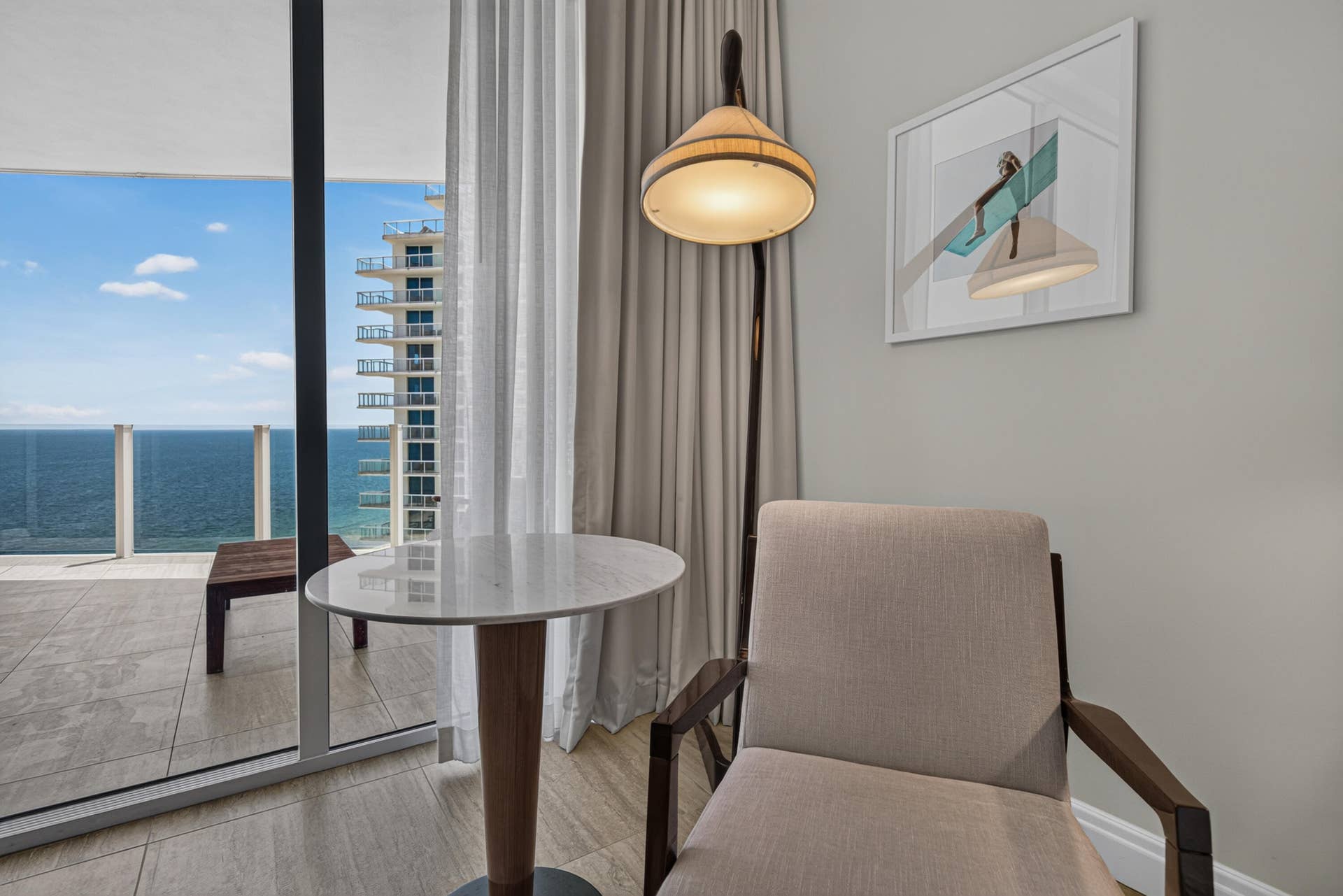 King Oceanview Connected Lock-Off Hotel Style Suite