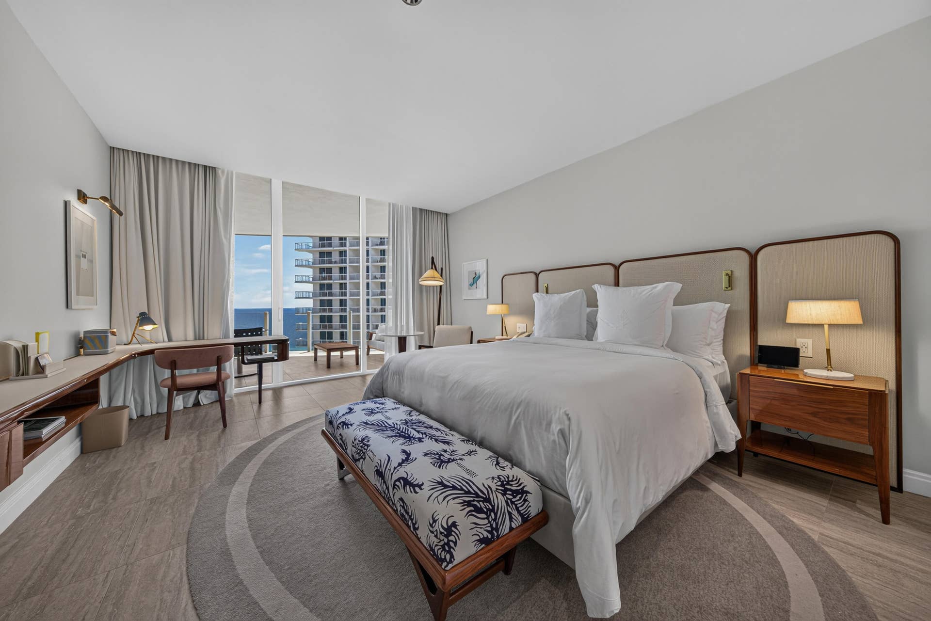 King Oceanview Connected Lock-Off Hotel Style Suite