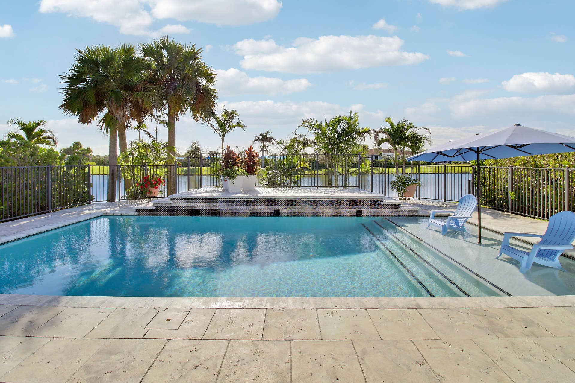 Heated Pool w/ Waterfall feature